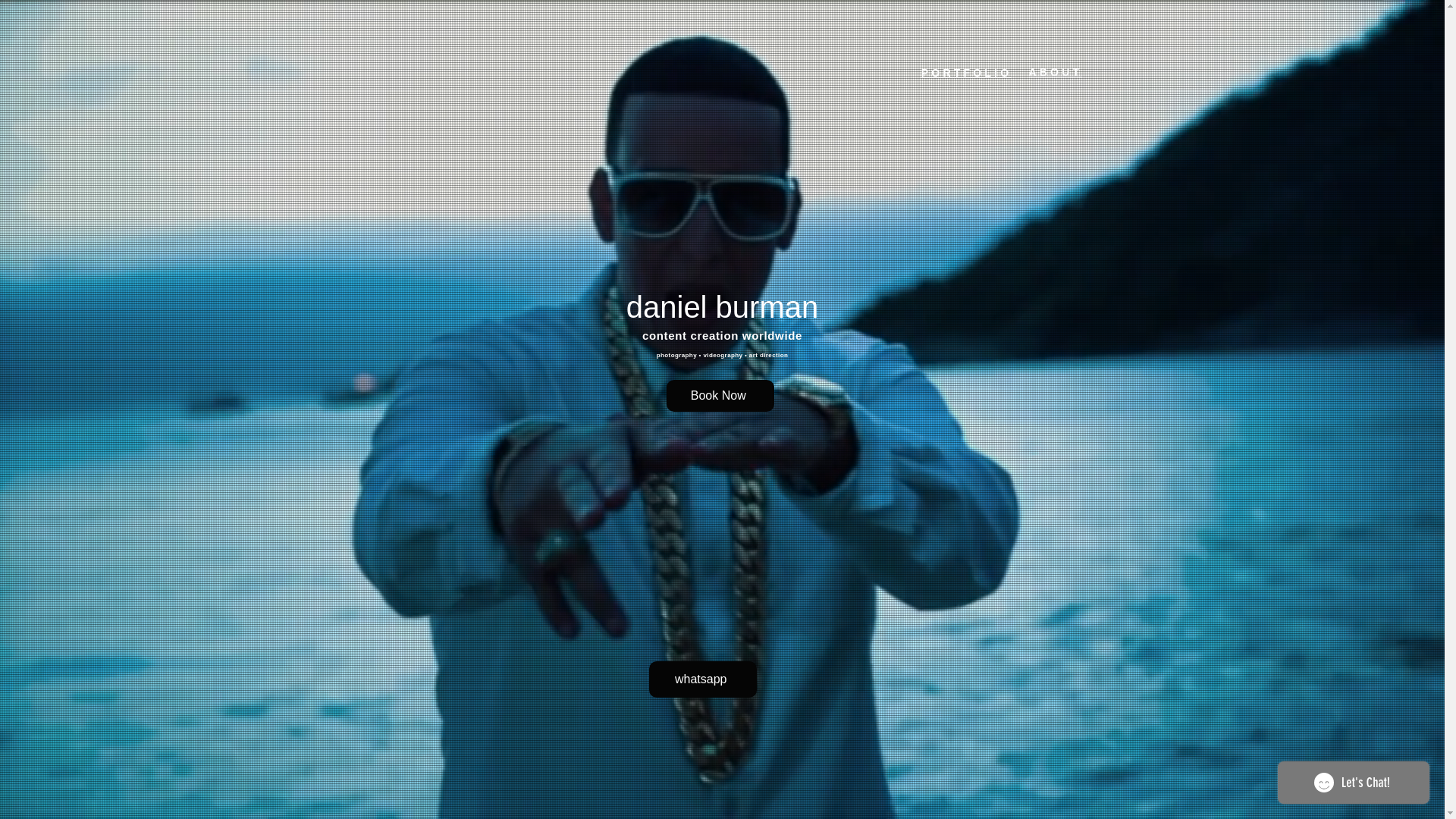 website screenshot of https://daniburman.com.br/