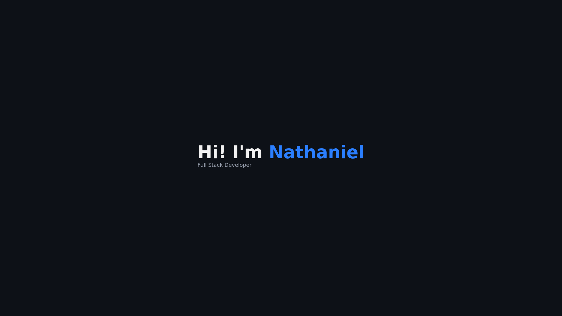 website screenshot of https://donathaniel.pages.dev/