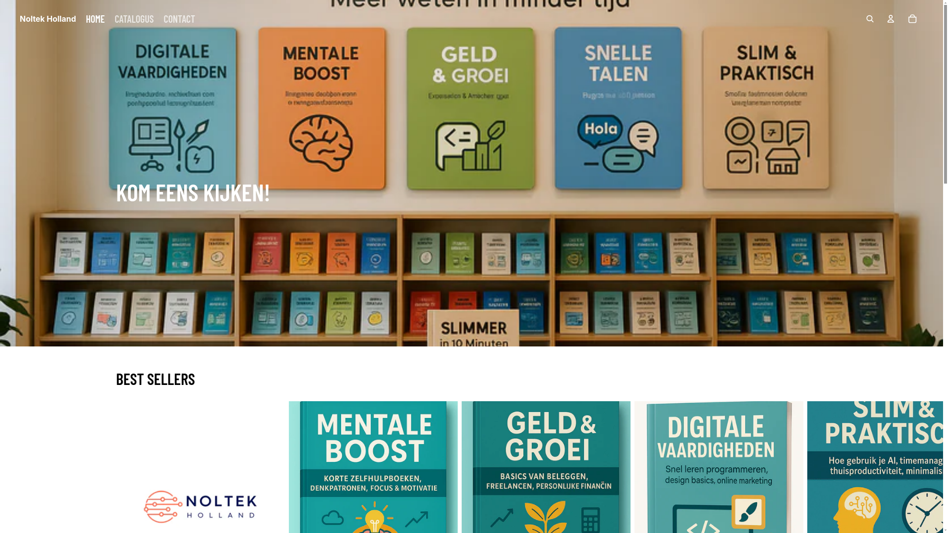 website screenshot of https://noltek-holland.shop/