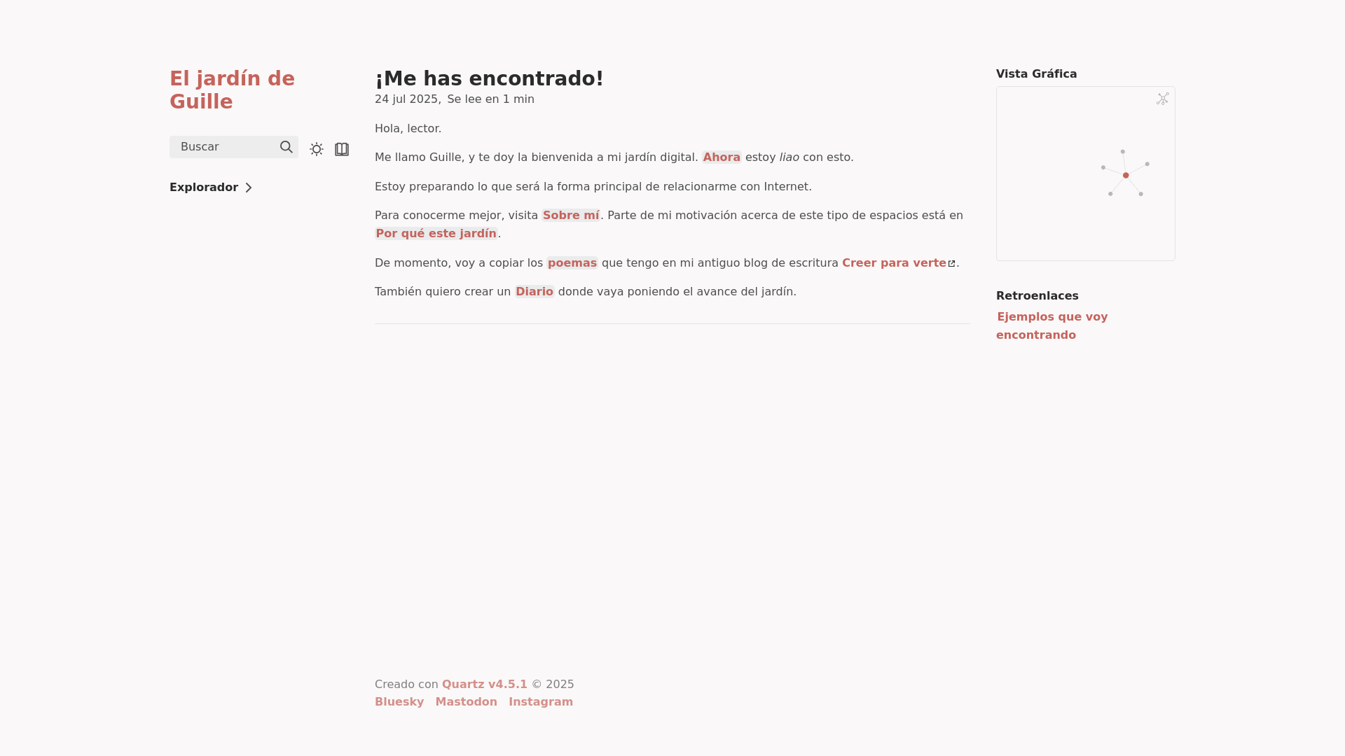 website screenshot of https://guillemoreno.xyz/
