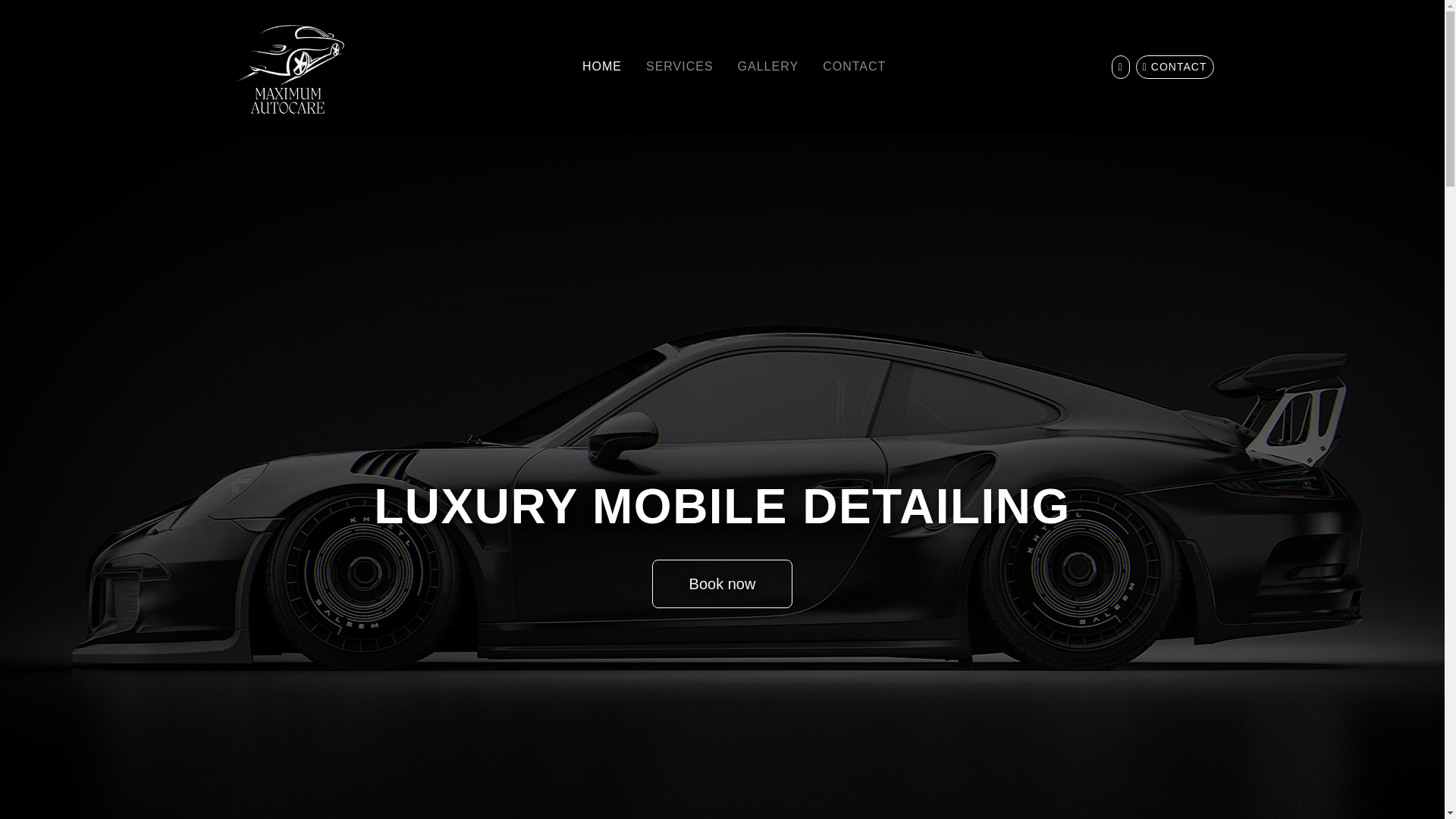 website screenshot of https://maximumautocaretx.com/