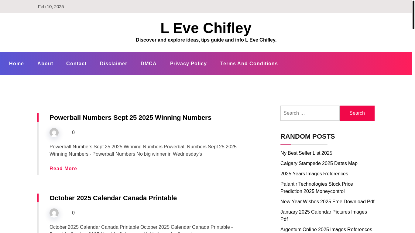 website screenshot of https://levechifley.pages.dev/