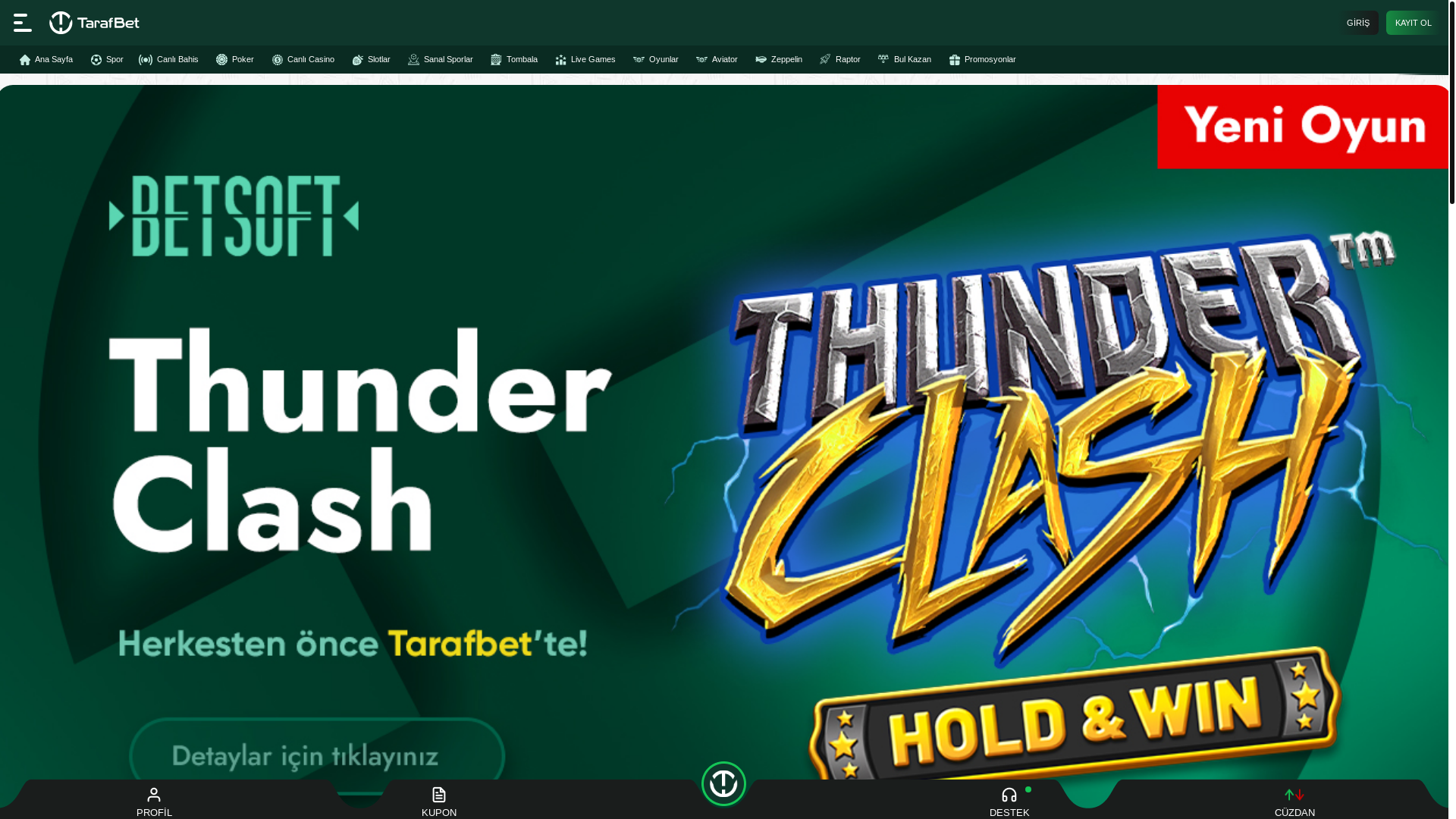 website screenshot of https://m-781tarafbet.com/