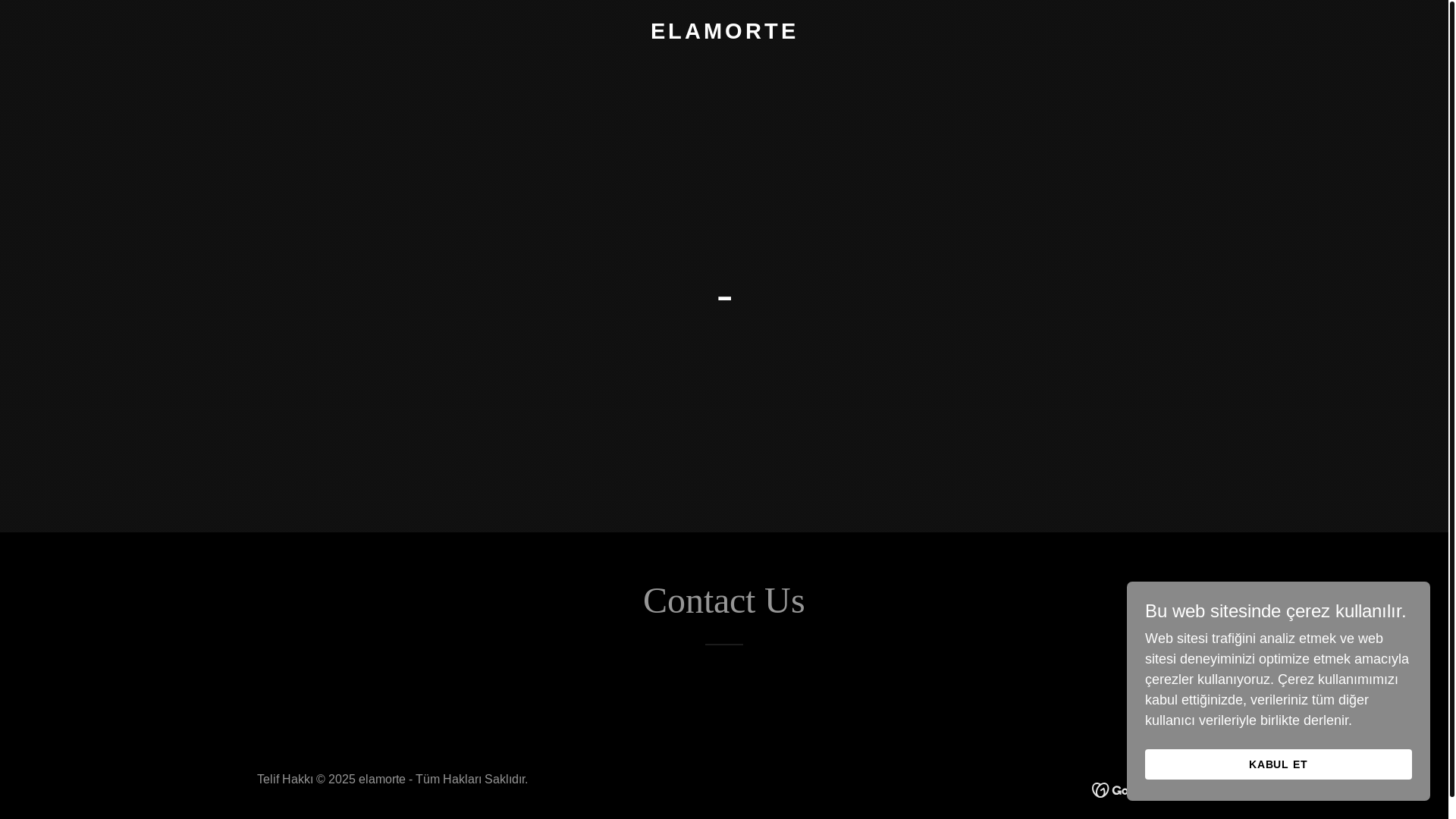 website screenshot of https://elamorte.xyz/