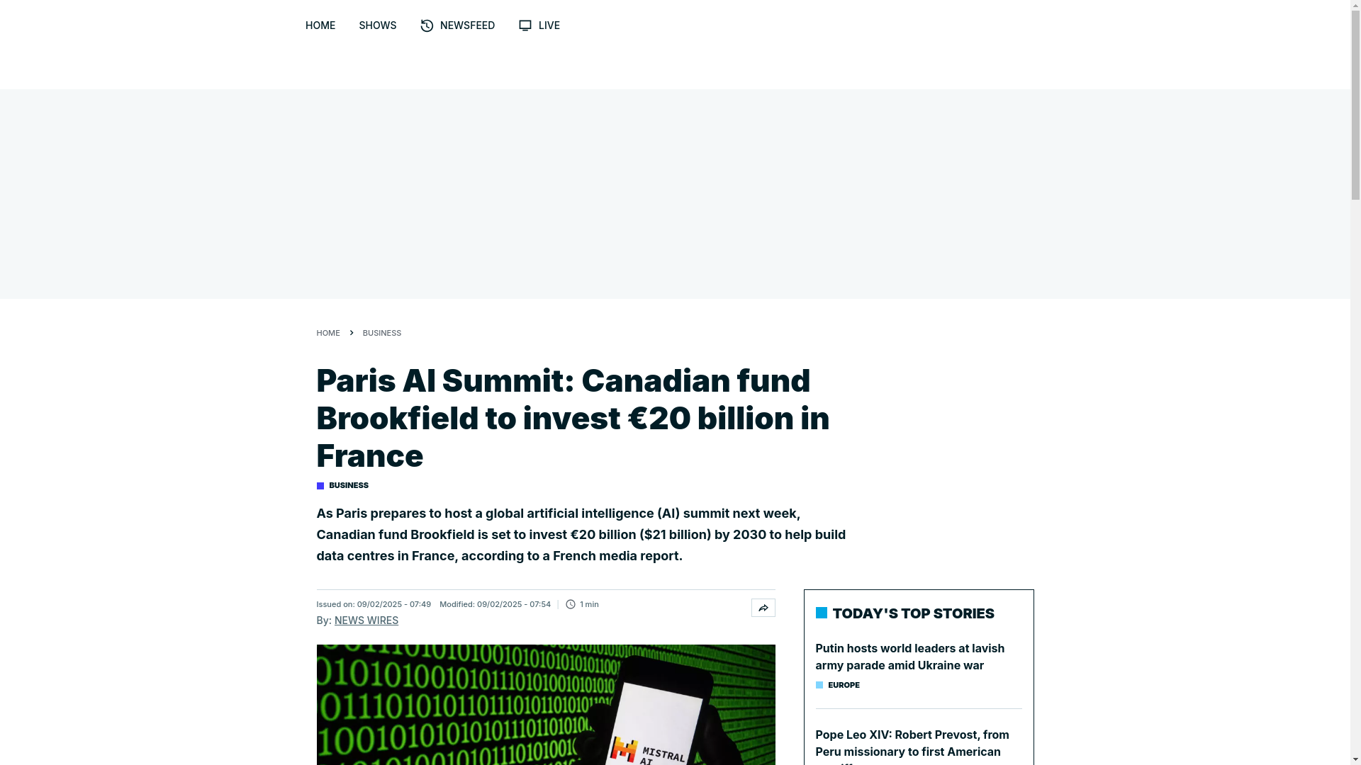 website screenshot of https://f24analyse.com/