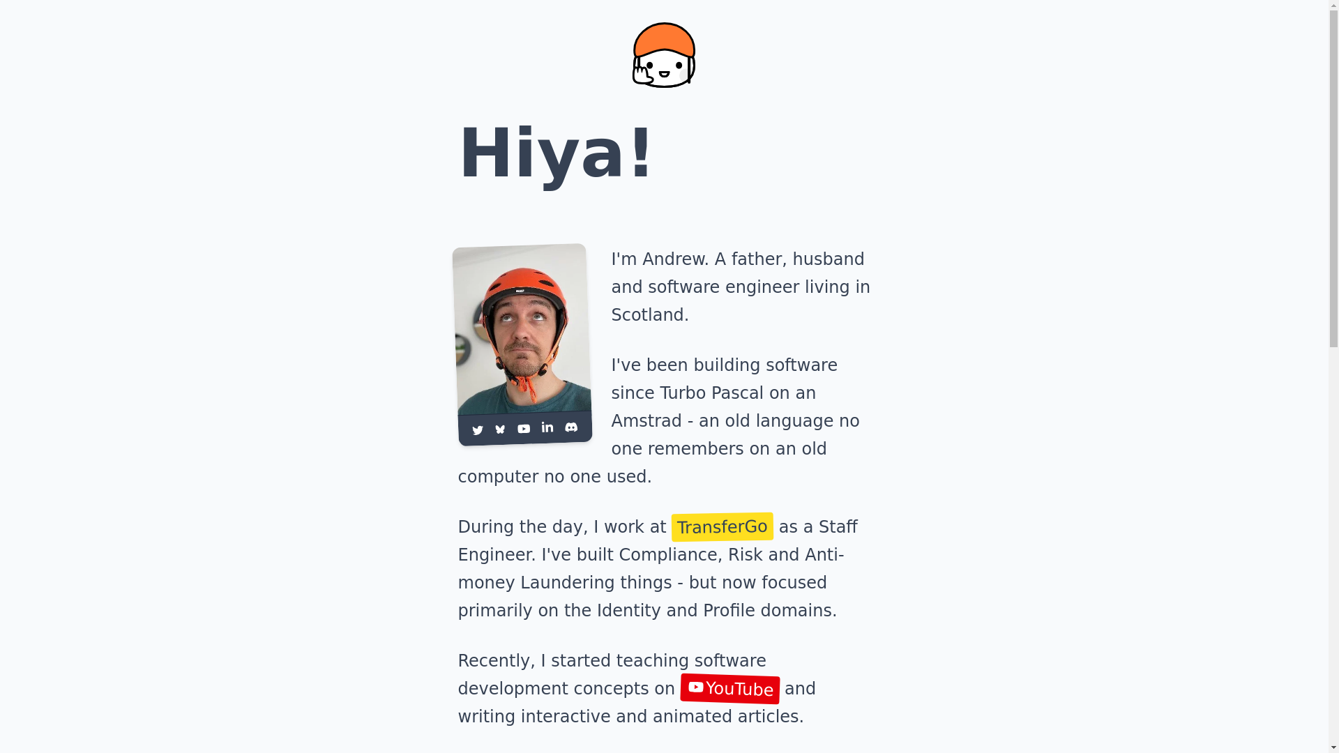 website screenshot of https://acairns-co-uk.pages.dev/