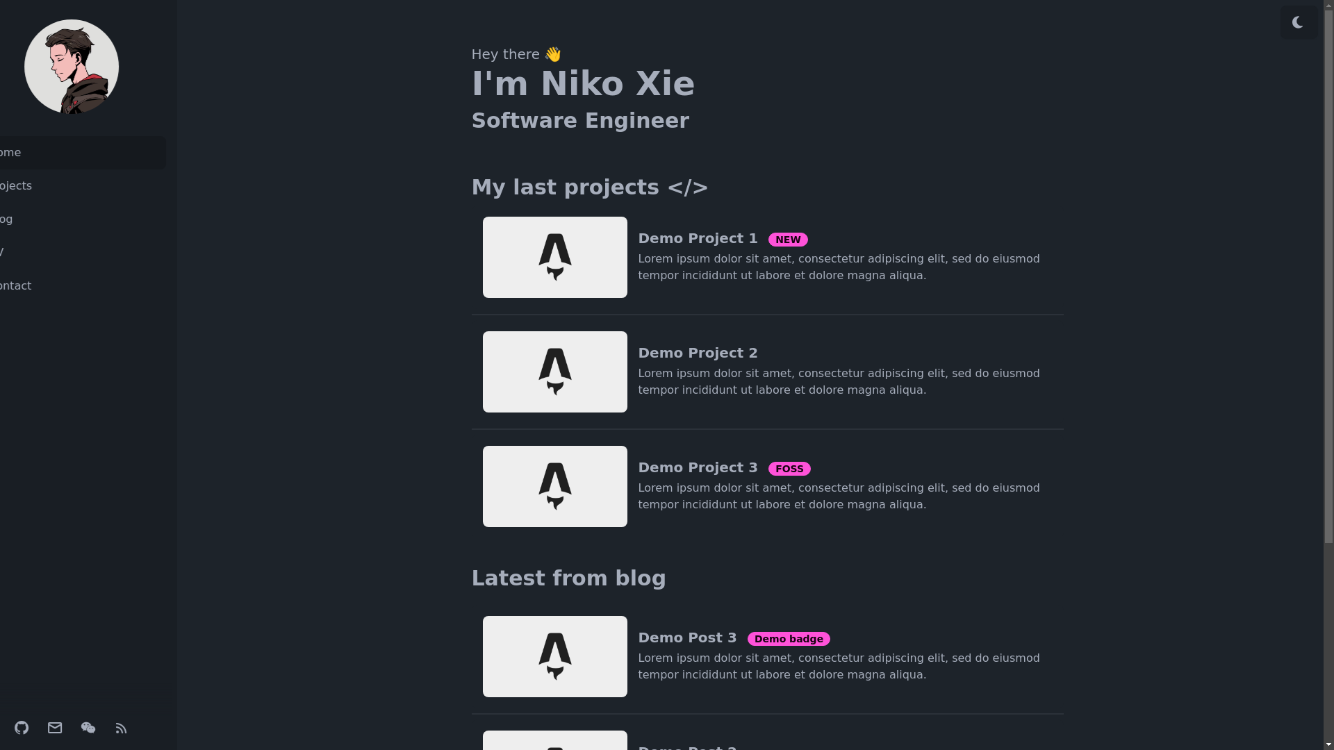 website screenshot of https://astro-blog-cik.pages.dev/