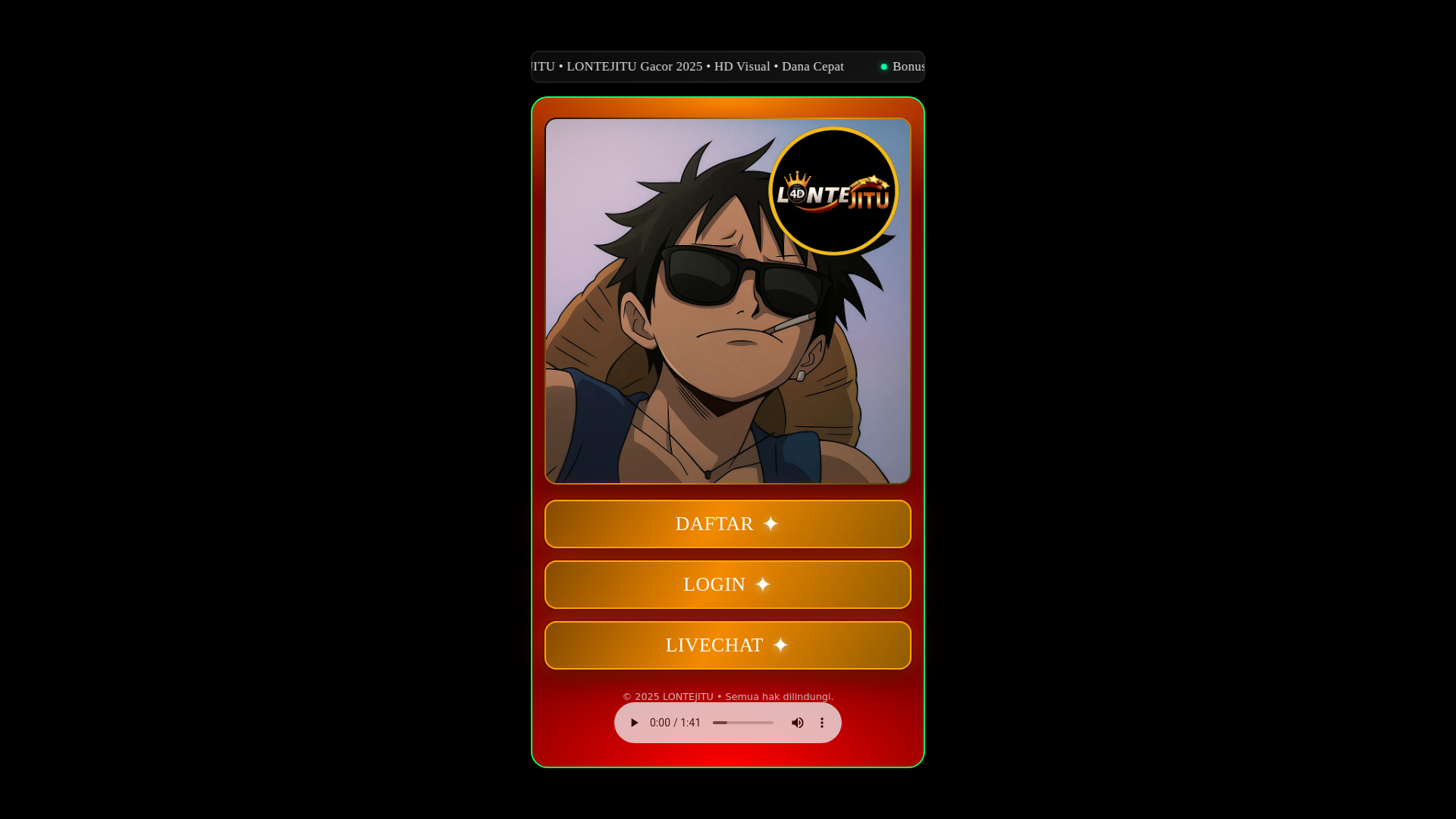 website screenshot of https://hanya-aku-dan-dia-yang-tahu.pages.dev/