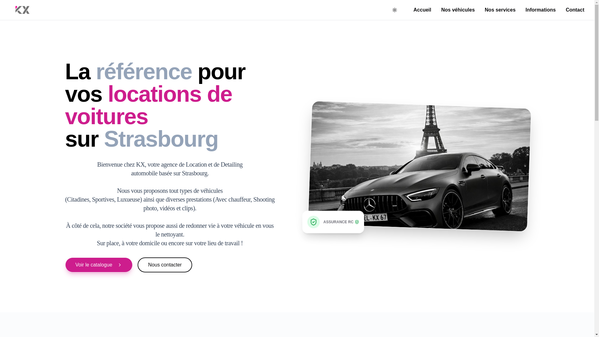 website screenshot of https://kx-company.pages.dev/