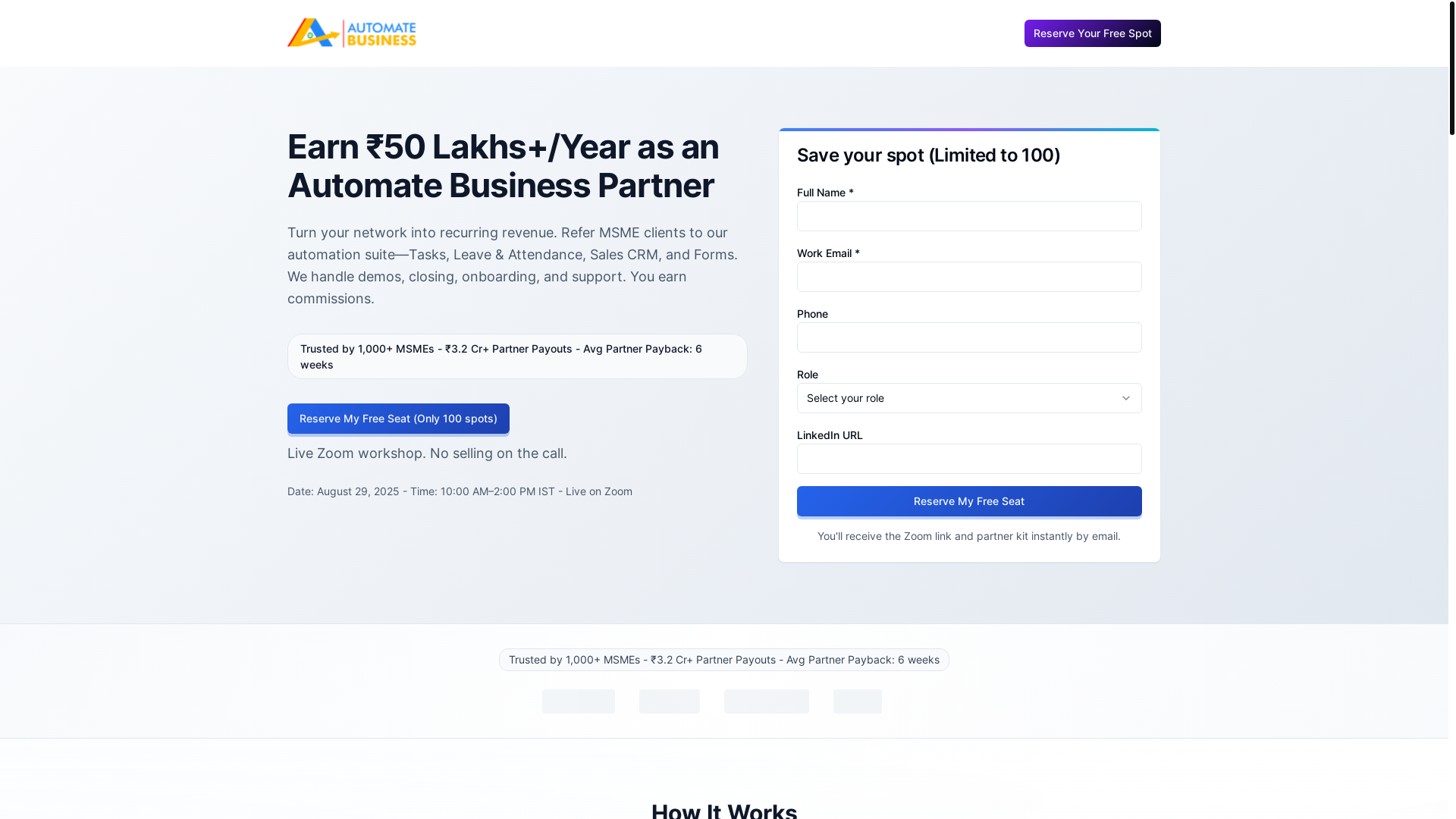 website screenshot of https://partner-event.pages.dev/
