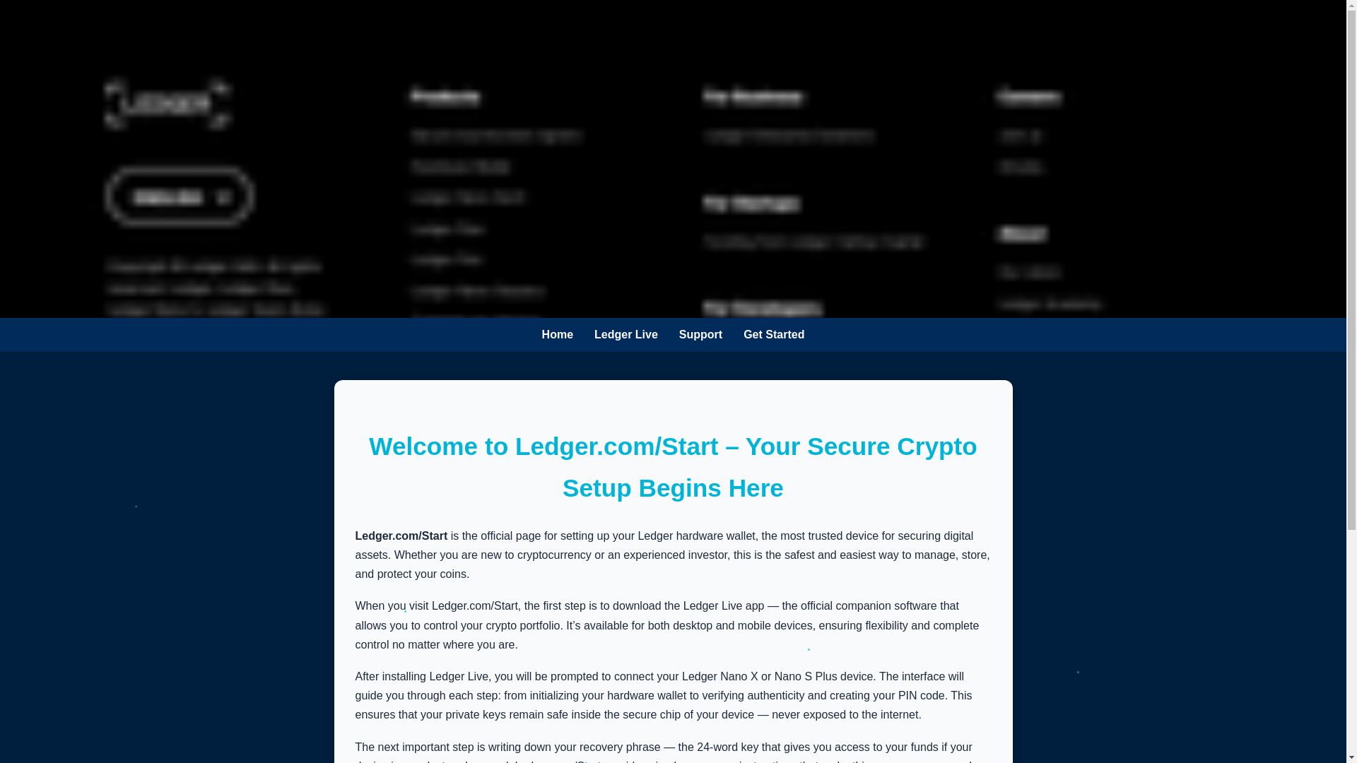 website screenshot of https://tech-ldgr-io-info.pages.dev/