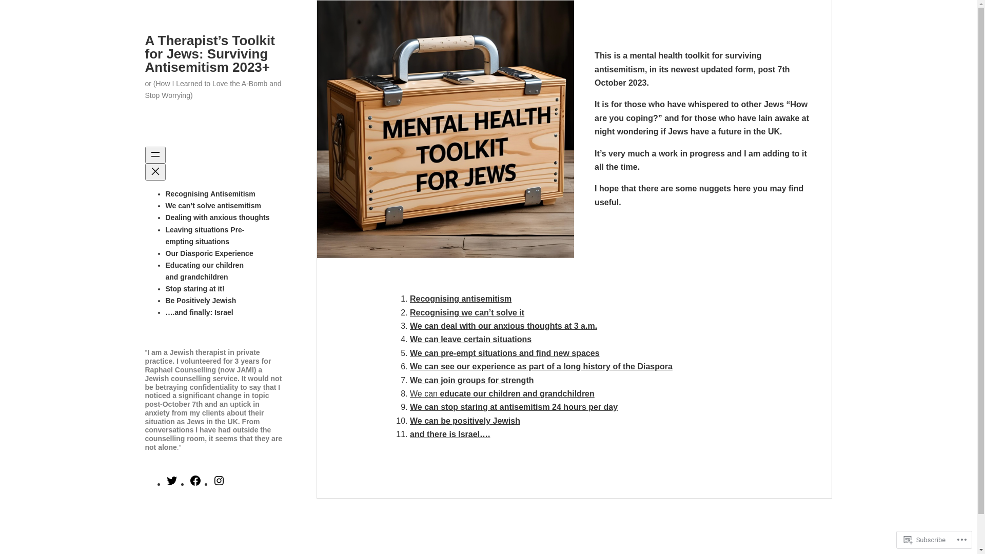 website screenshot of https://survivingantisemitism.uk/