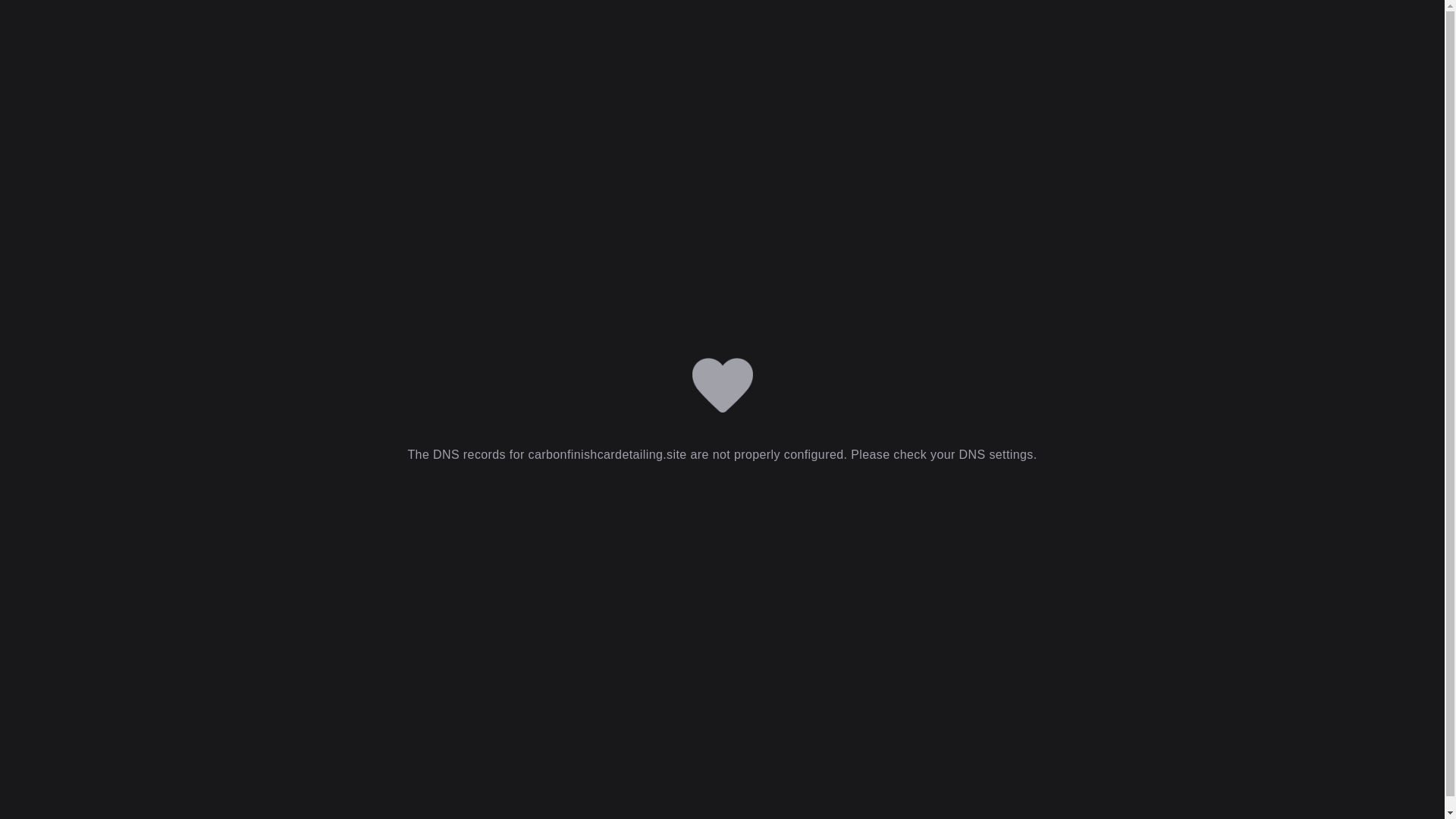 website screenshot of https://carbonfinishcardetailing.site/