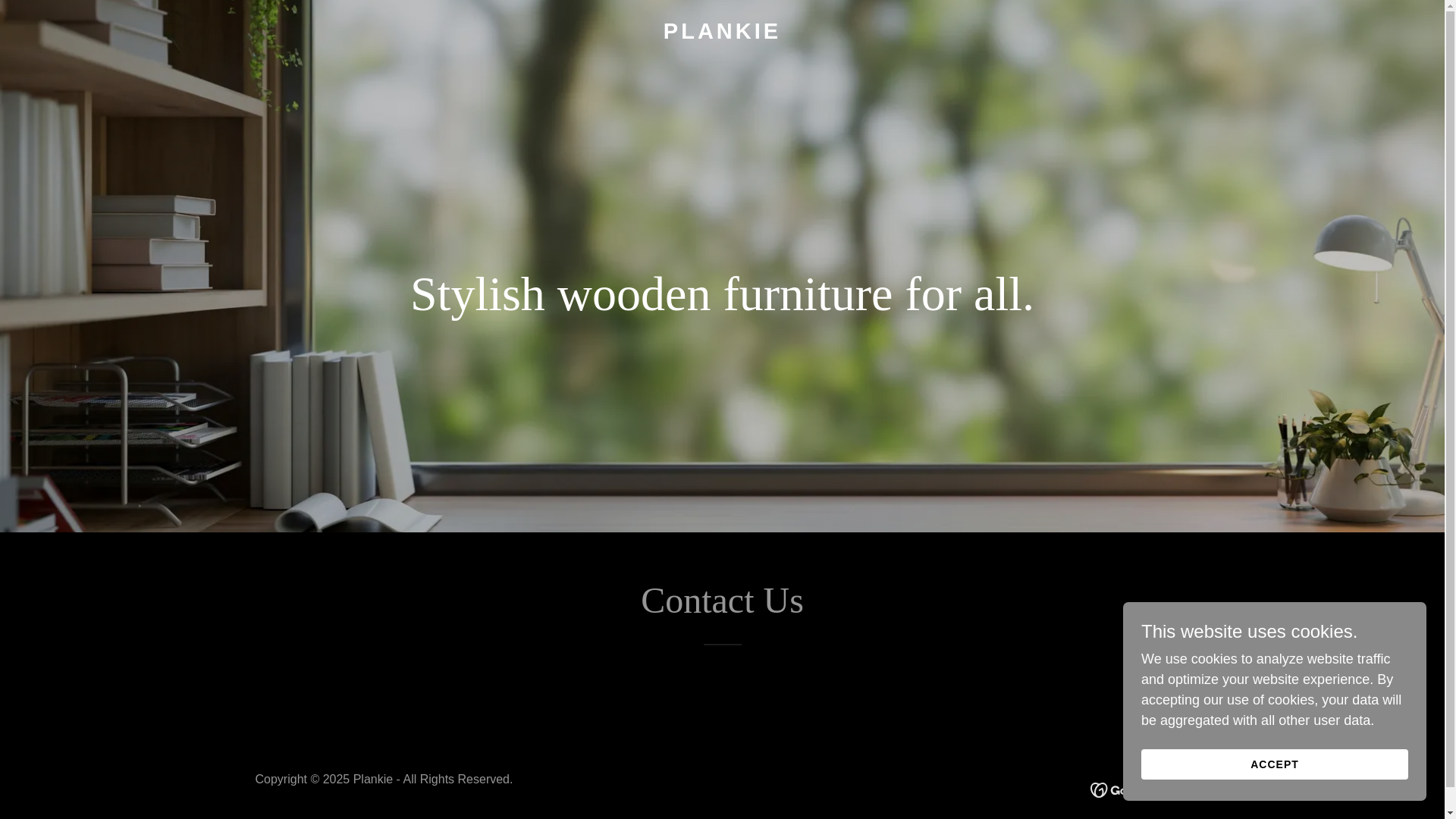 website screenshot of https://plank-ie.co.za/