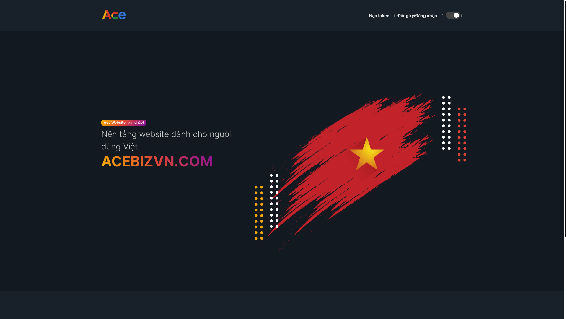 website screenshot of https://acezvn.com/
