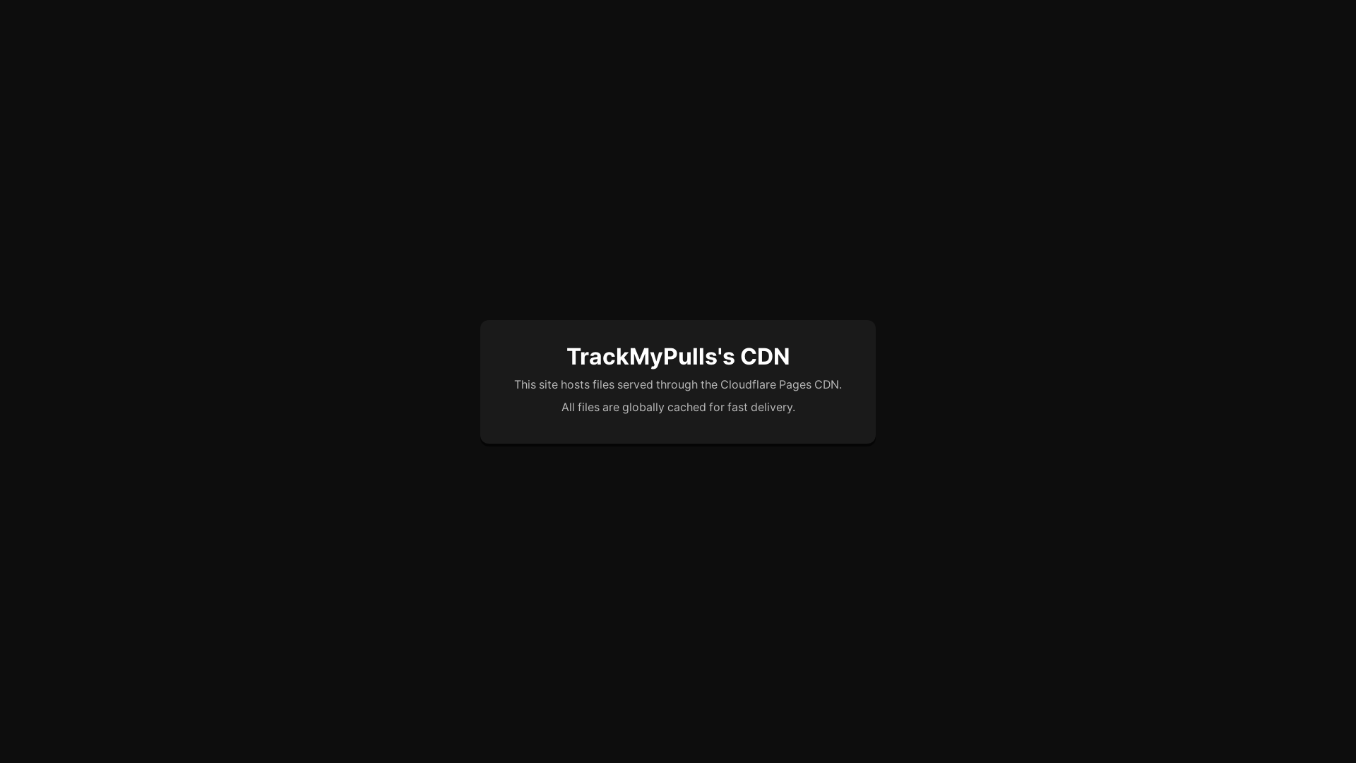website screenshot of https://trackmypulls-cdn.pages.dev/