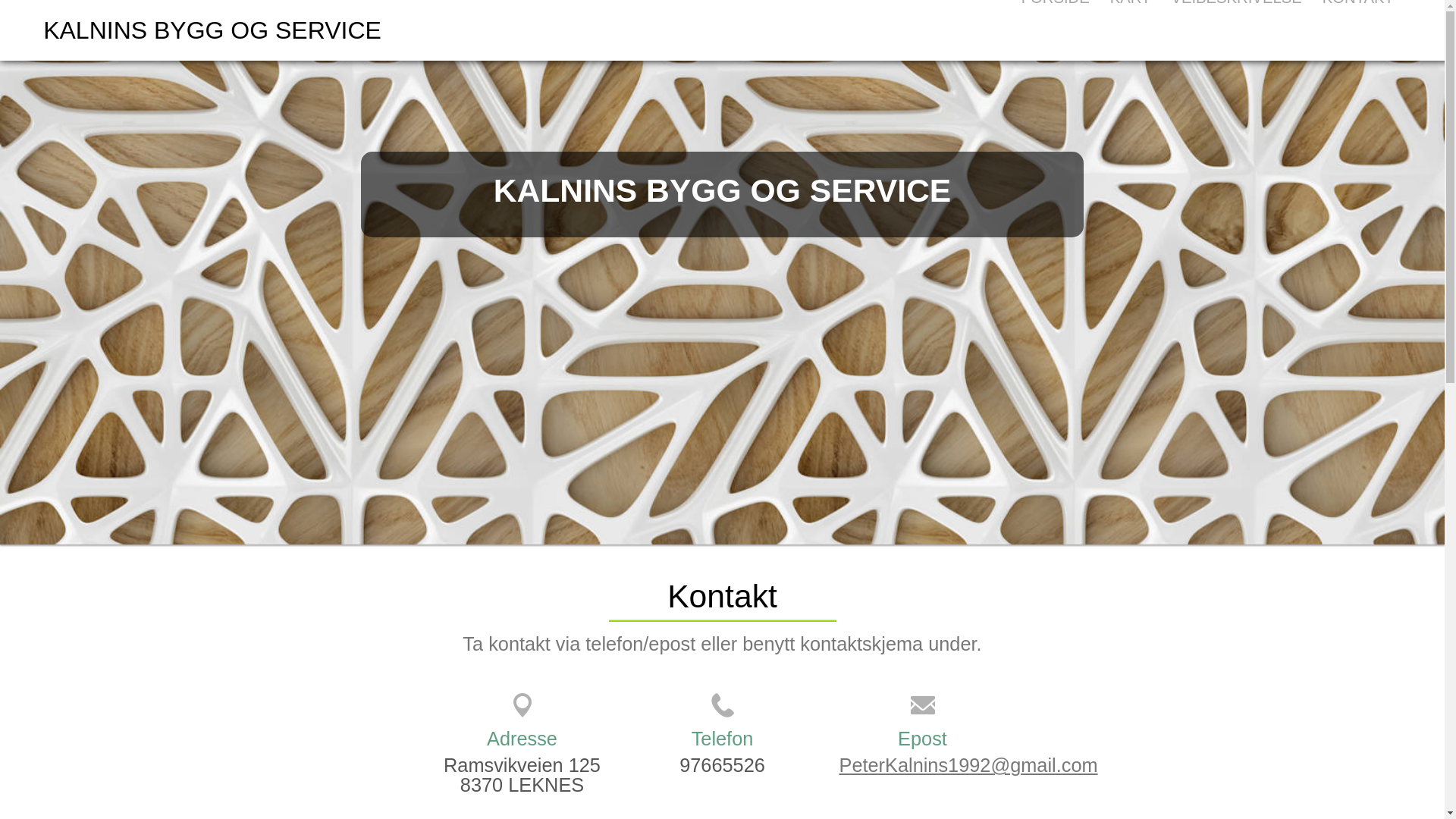 website screenshot of https://kalninsbygg.eu/
