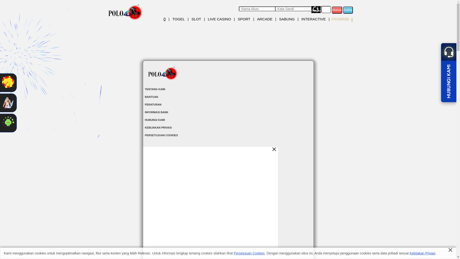 website screenshot of https://yakinpolo.space/
