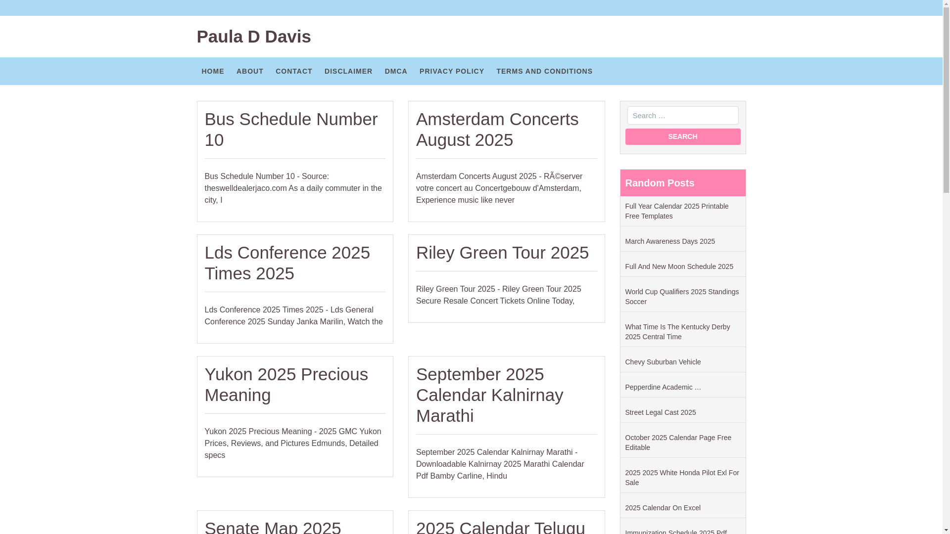 website screenshot of https://pauladdavisa.pages.dev/