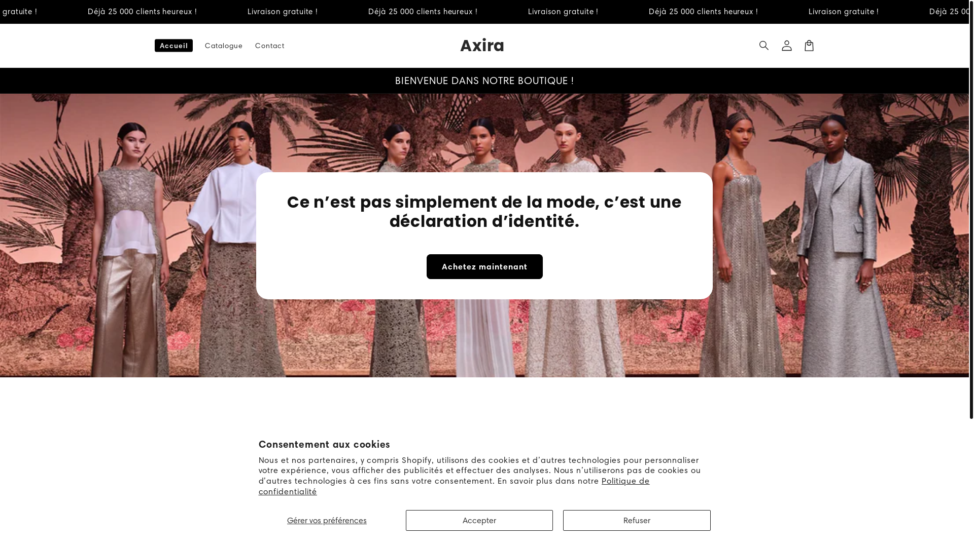 website screenshot of https://maisonkaunas.com/