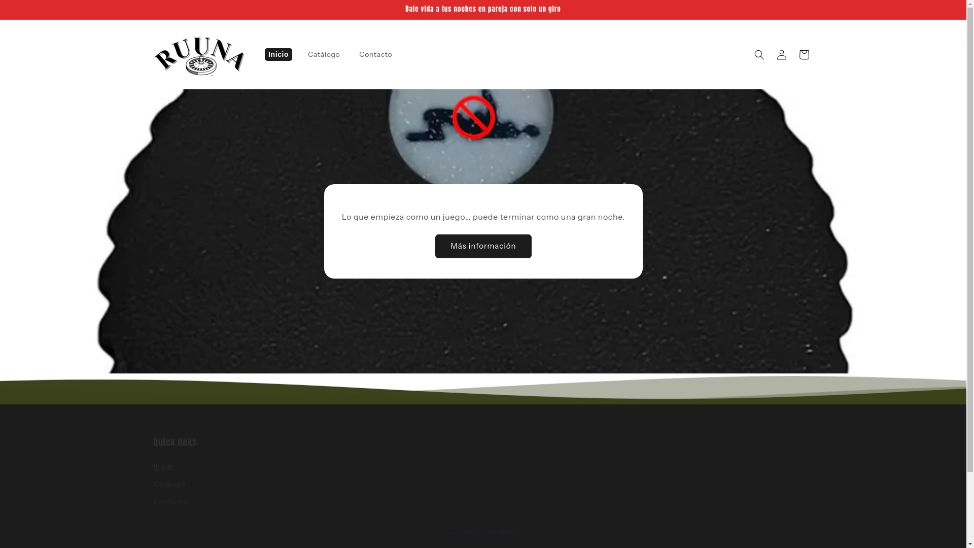 website screenshot of https://ruuna.store/