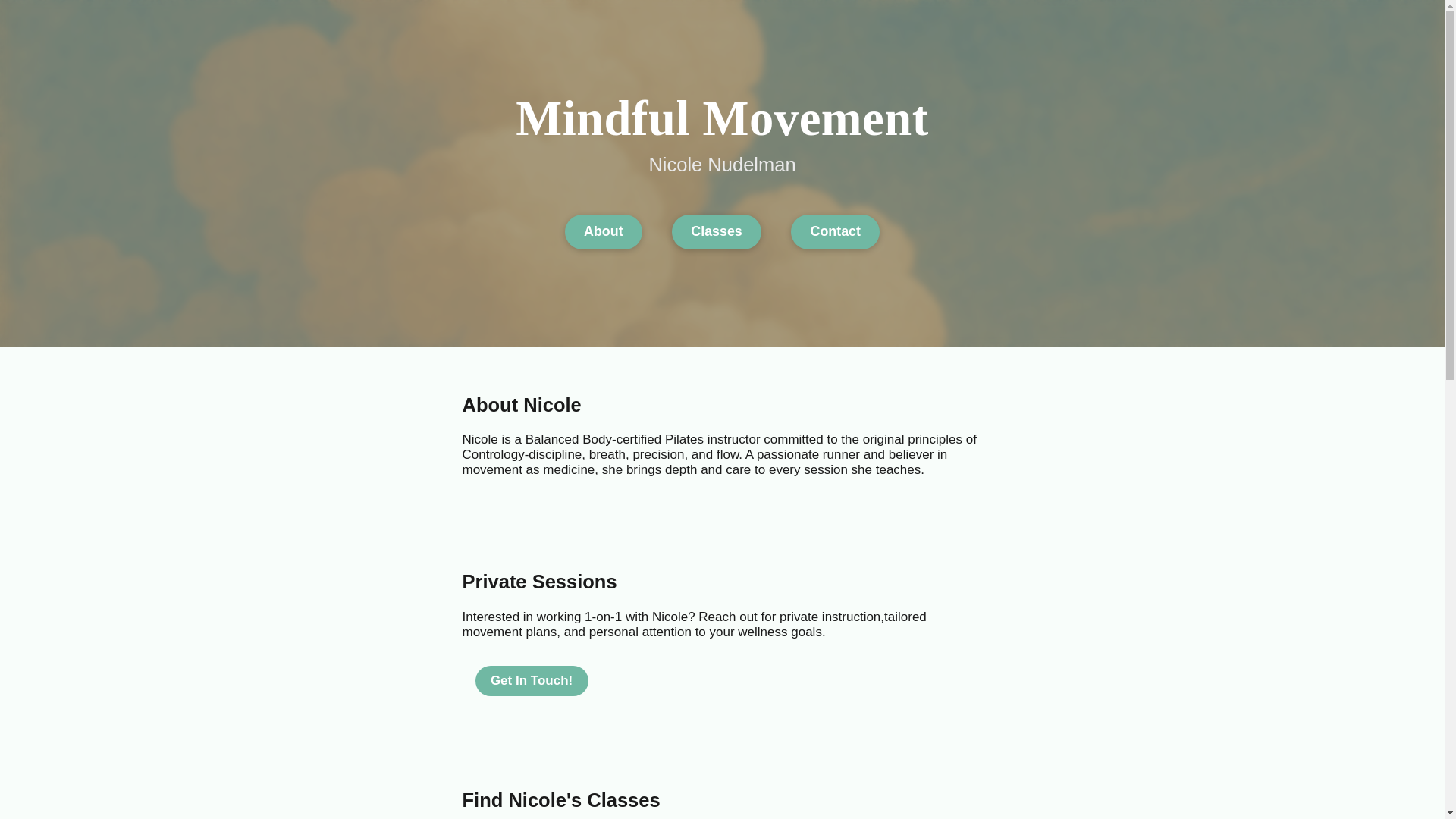 website screenshot of https://progressbynicole.pages.dev/