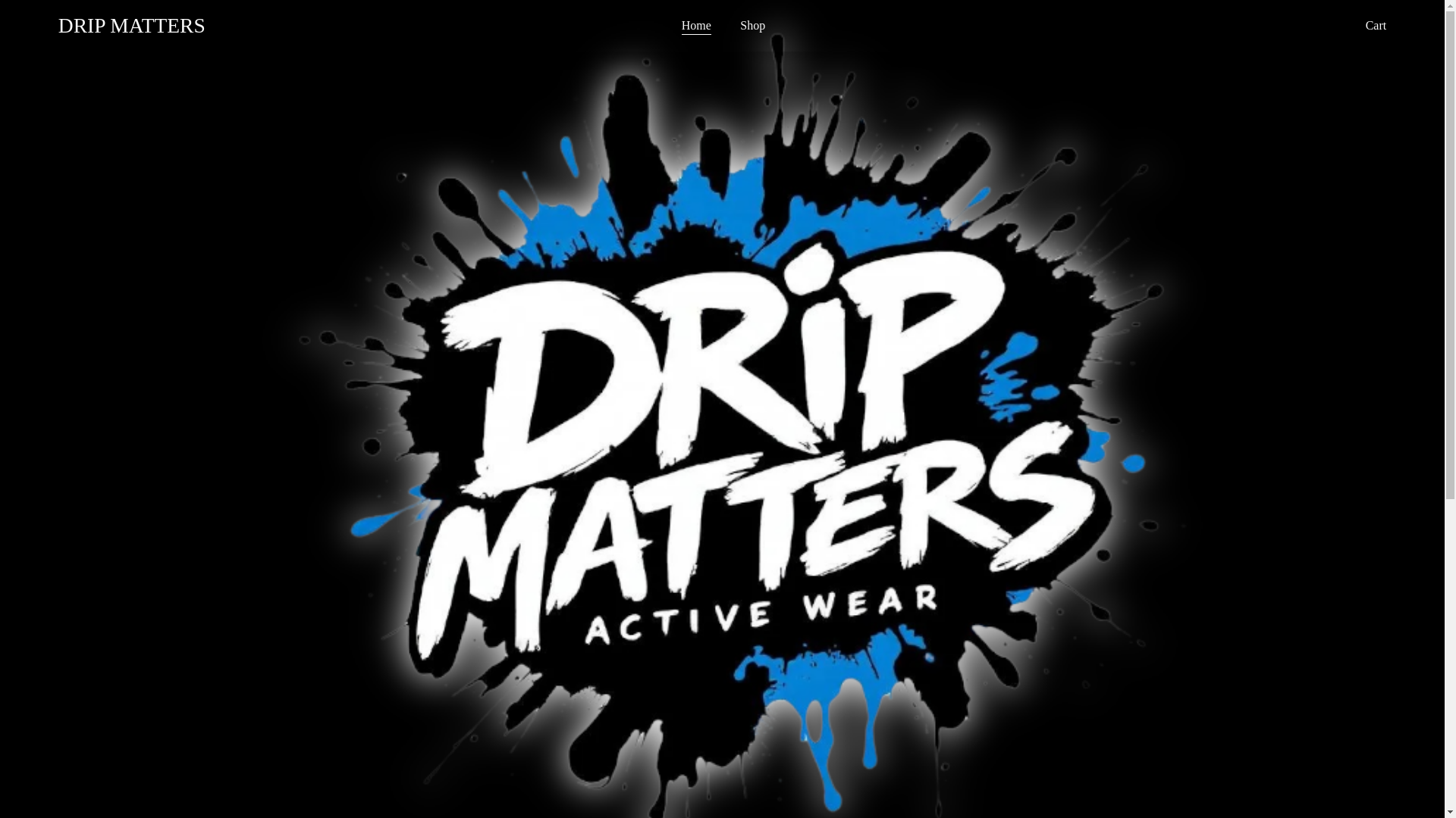 website screenshot of https://dripmatters.co.uk/