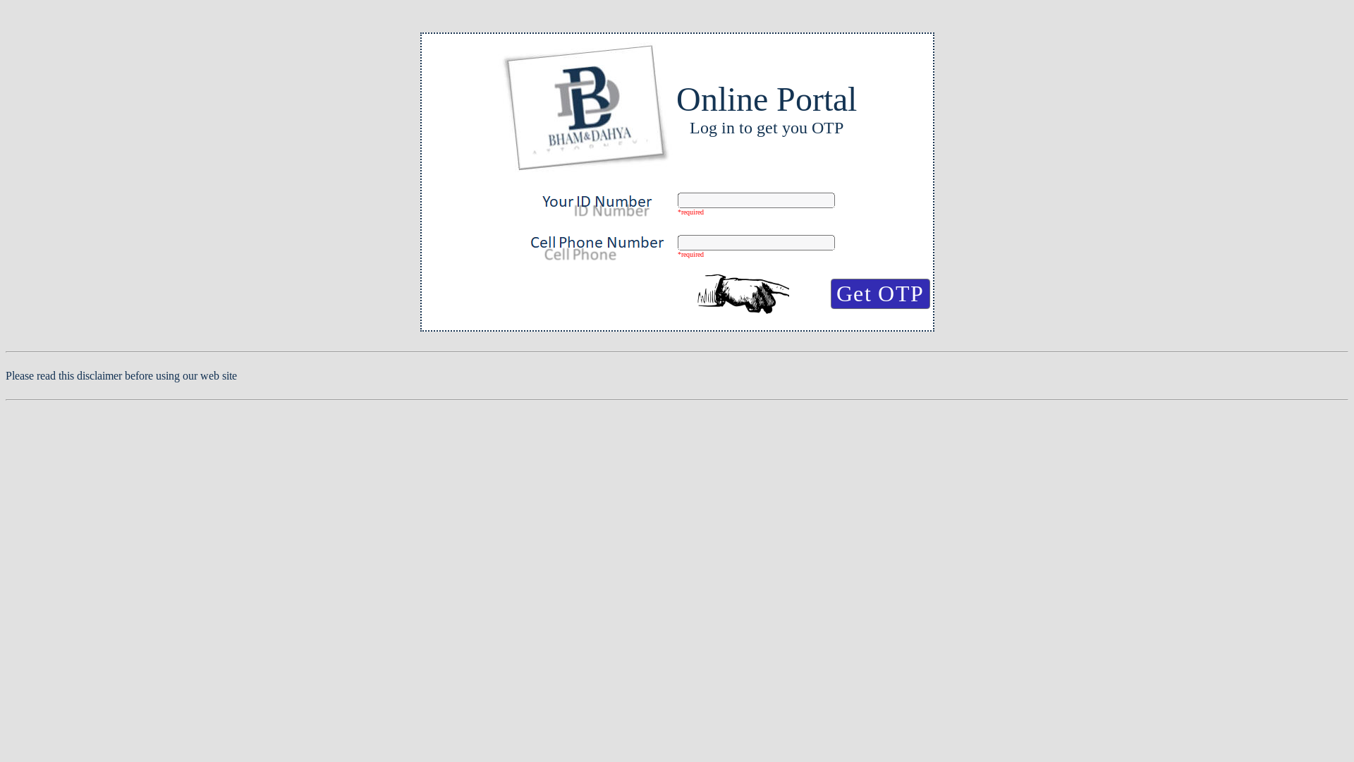 website screenshot of http://bhamdahya.net/