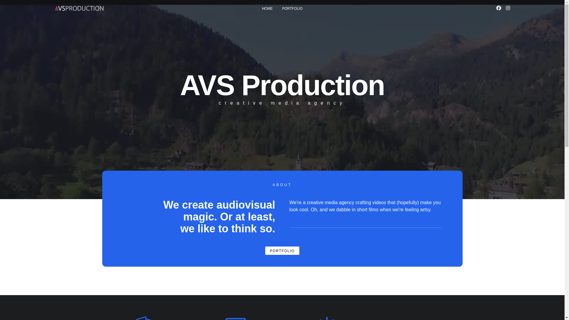 website screenshot of https://avsproduction-com.pages.dev/