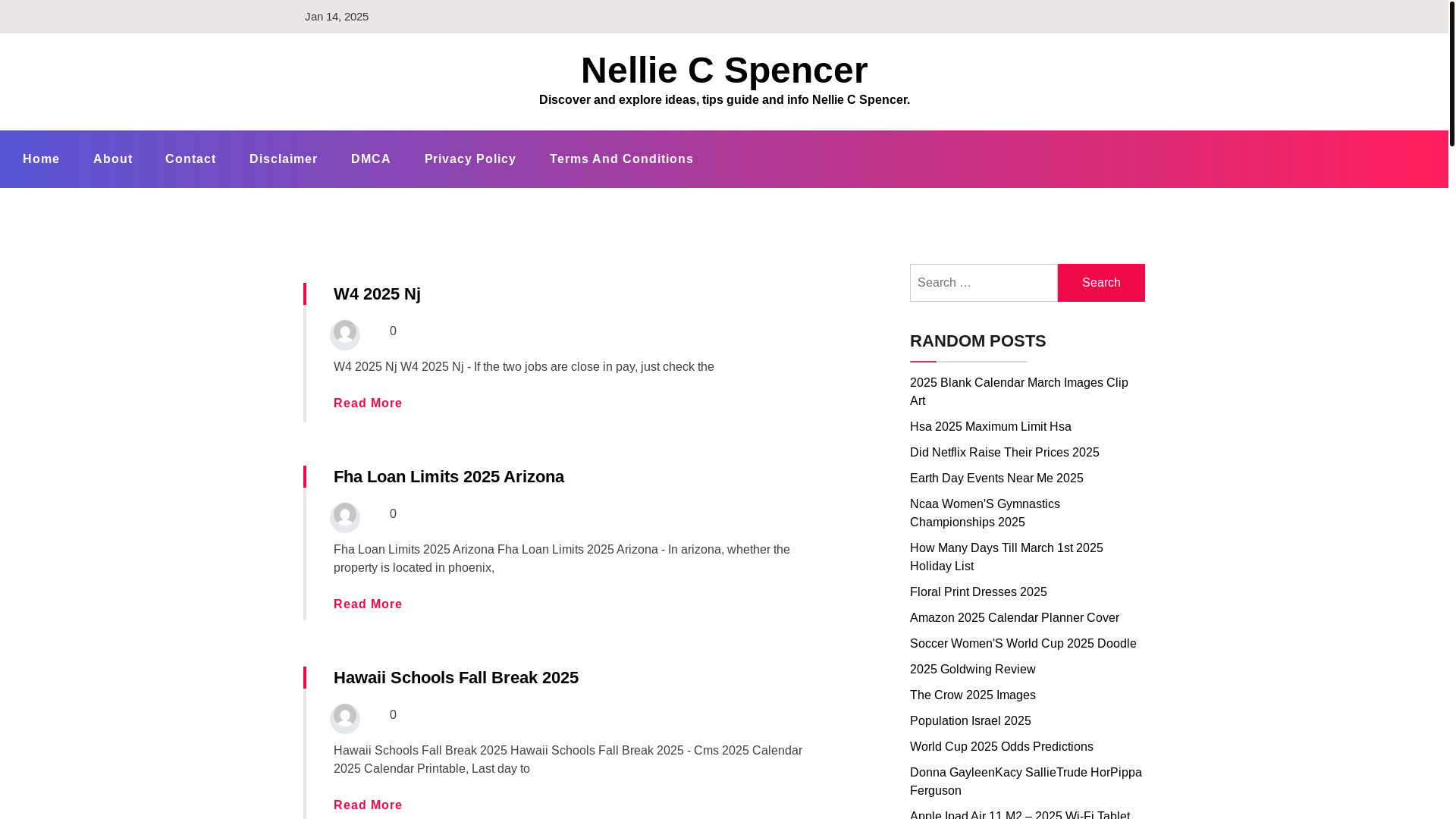 website screenshot of https://nelliecspencerp.pages.dev/