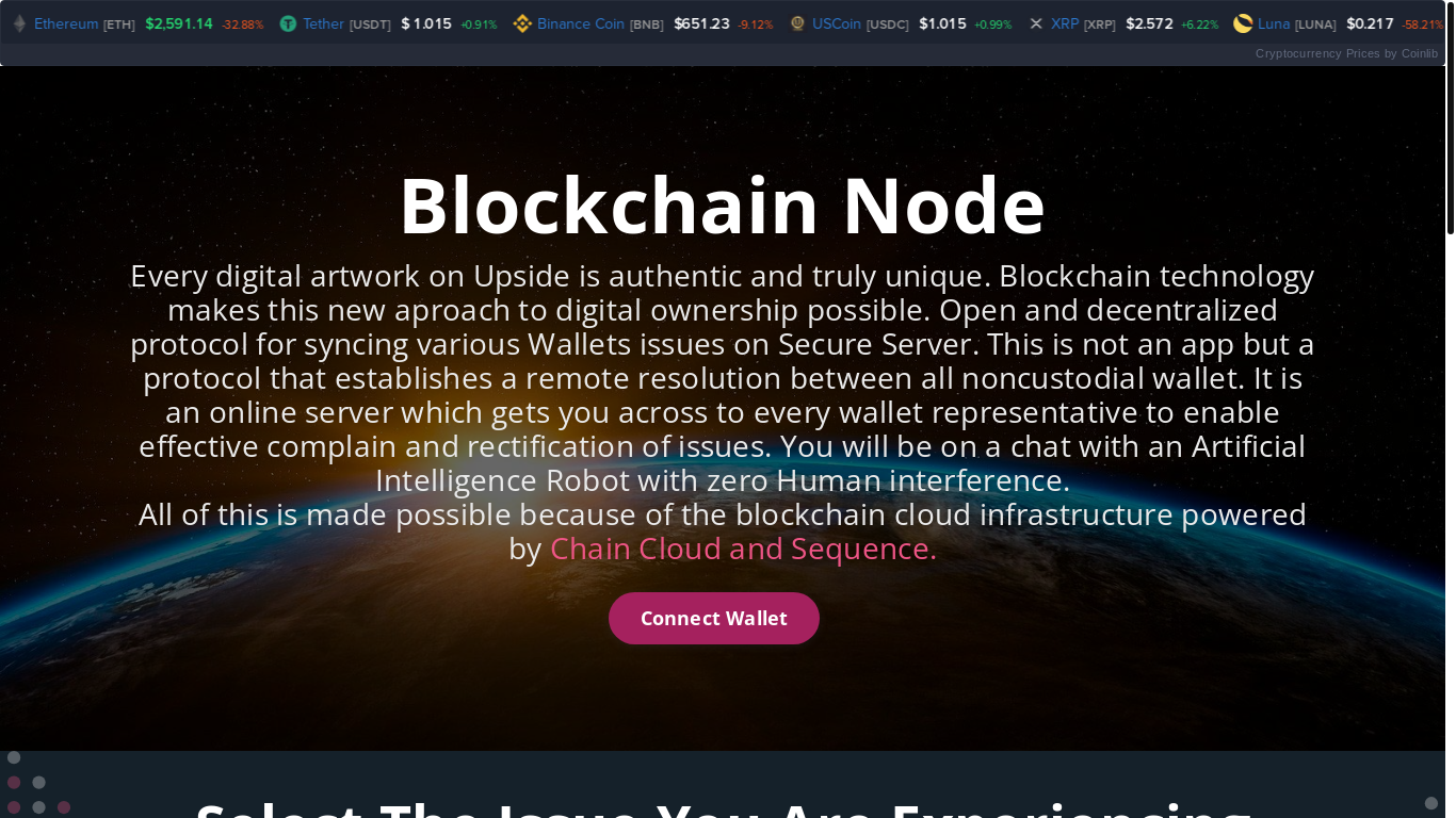 website screenshot of https://defi-command.pages.dev/