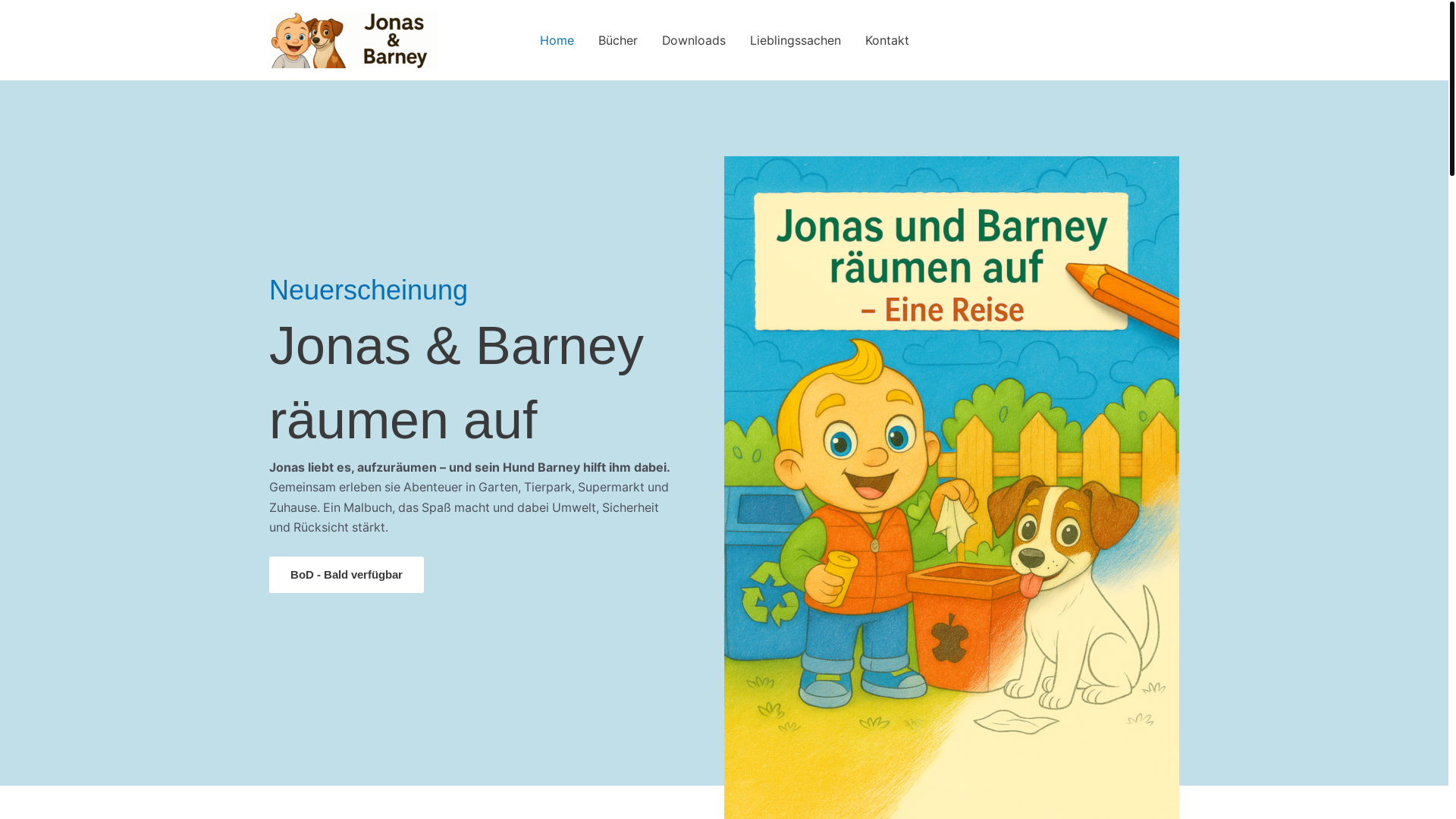 website screenshot of https://jonas-barney.com/