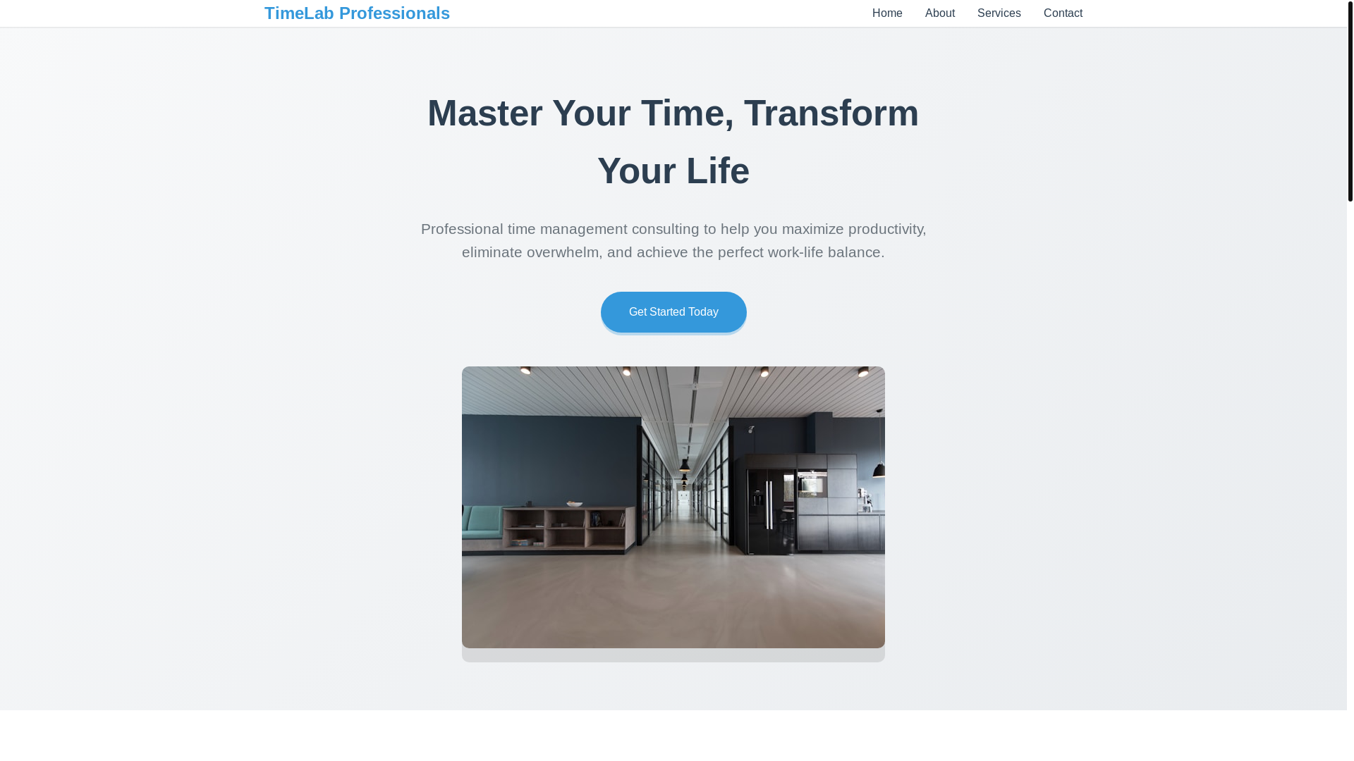 website screenshot of https://timelabprofessionals.qpon/