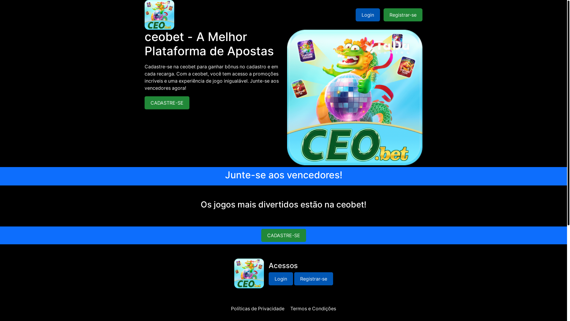 website screenshot of https://ceobet6g.com/