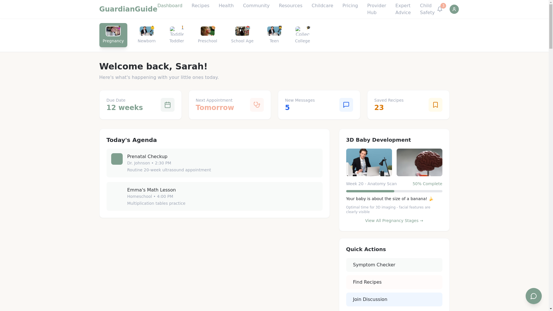 website screenshot of https://gardianguide.com/