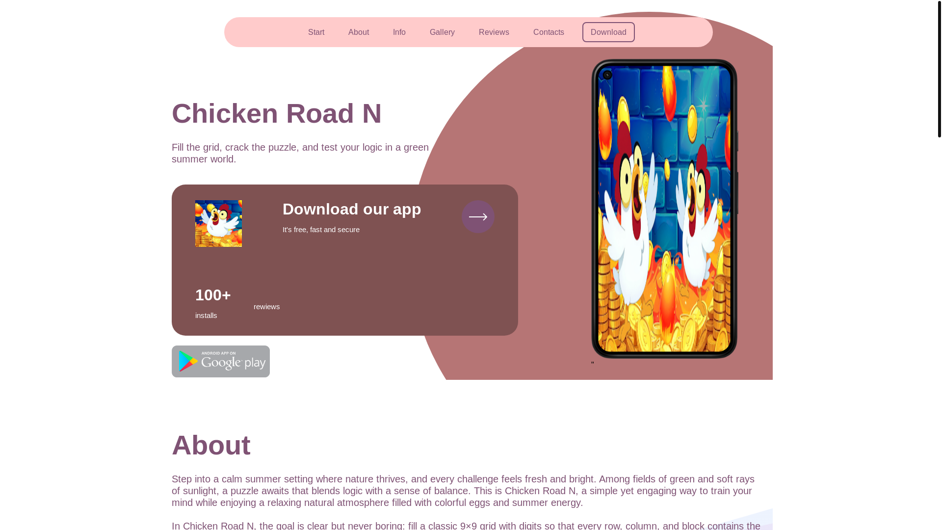 website screenshot of https://lr-chickenroadx1000.site/