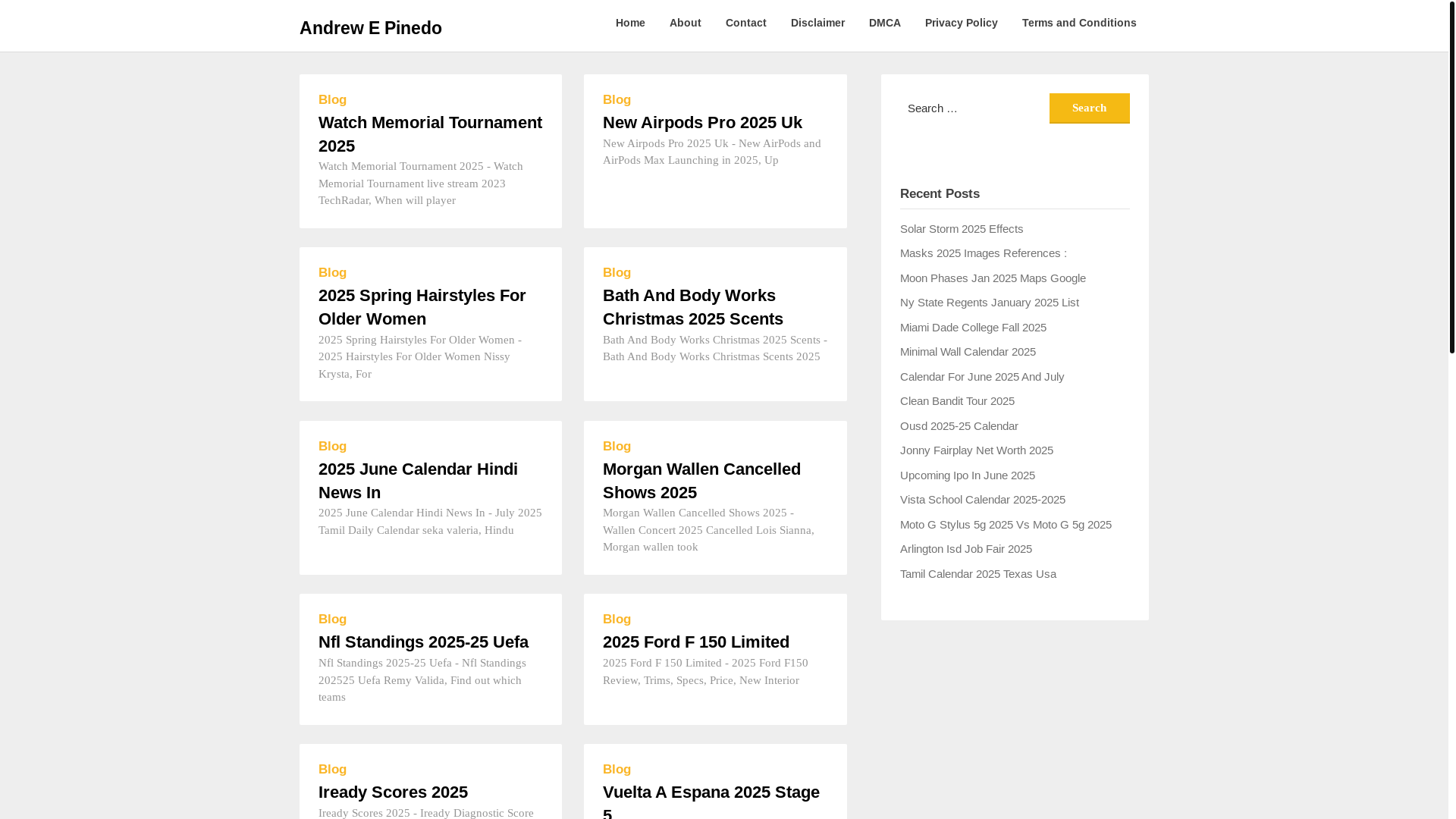 website screenshot of https://andrewepinedom.pages.dev/