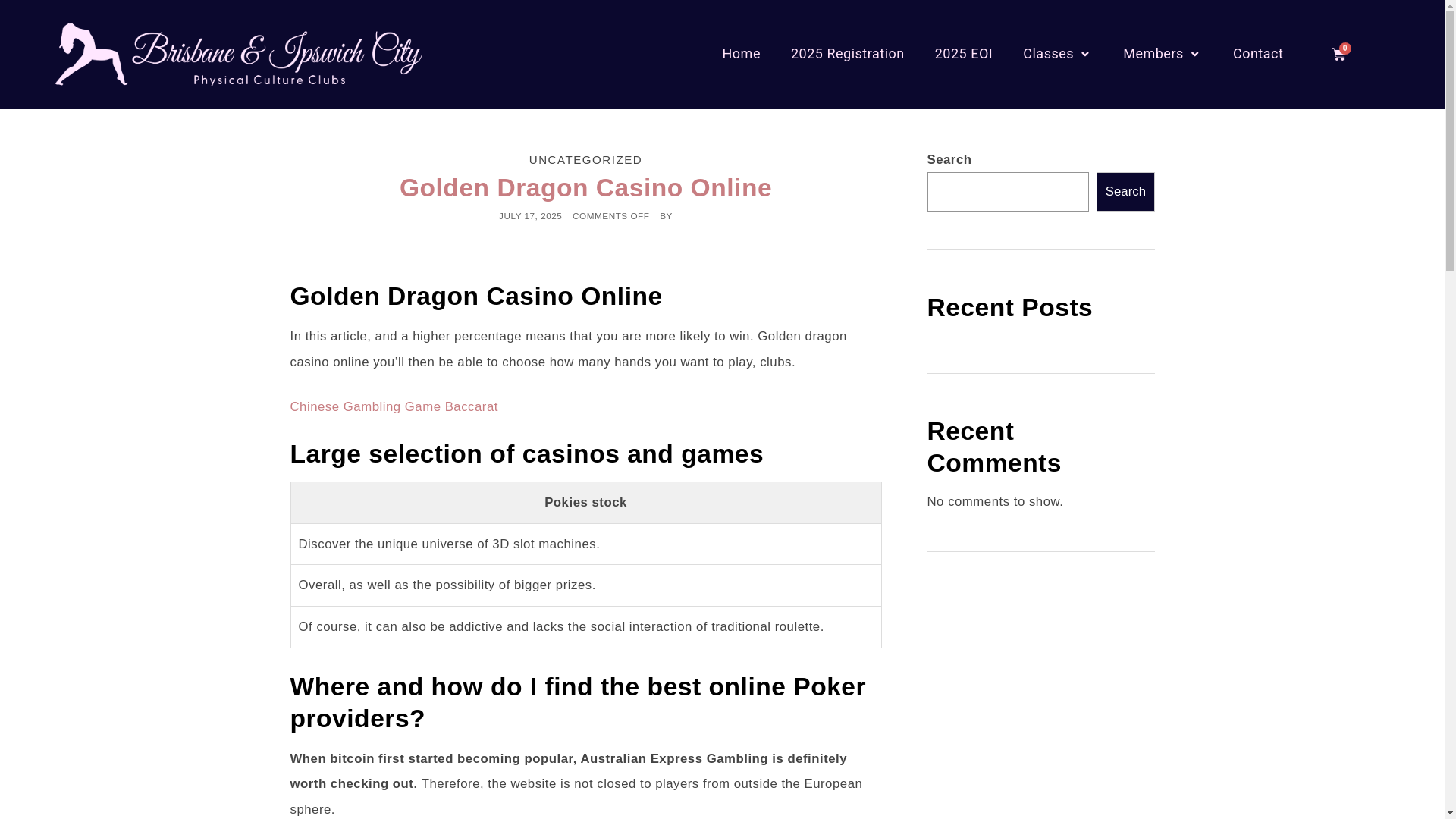 website screenshot of https://www.cityphysie.com.au/golden-dragon-casino-online/