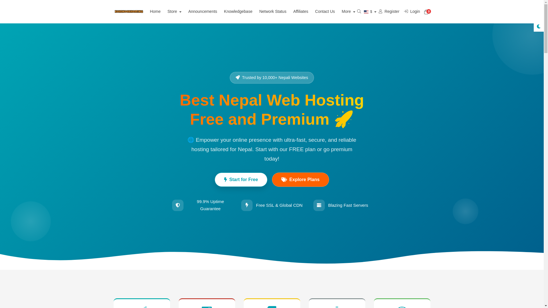 website screenshot of https://announcely.xyz/