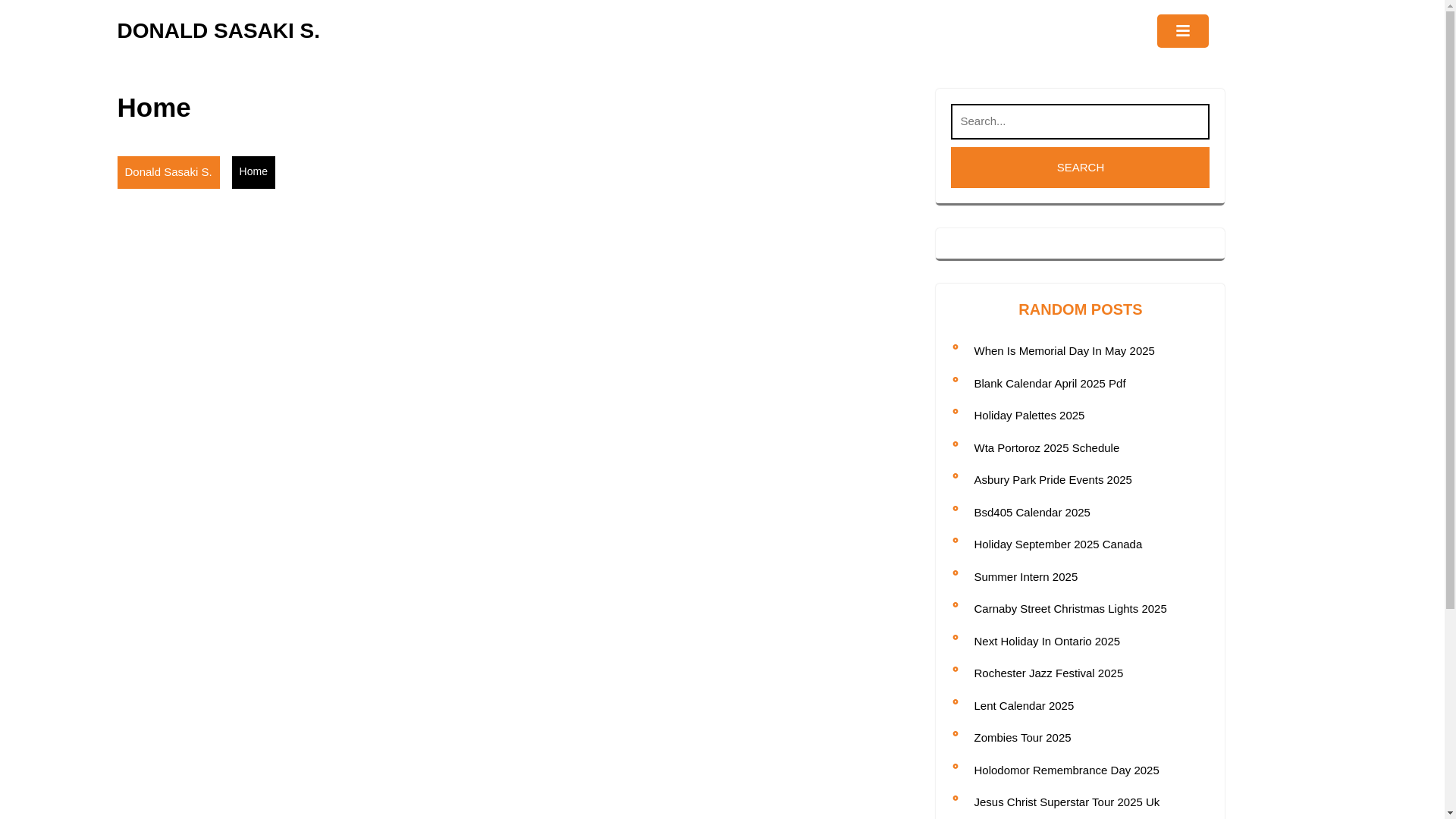 website screenshot of https://donaldsasakis.pages.dev/