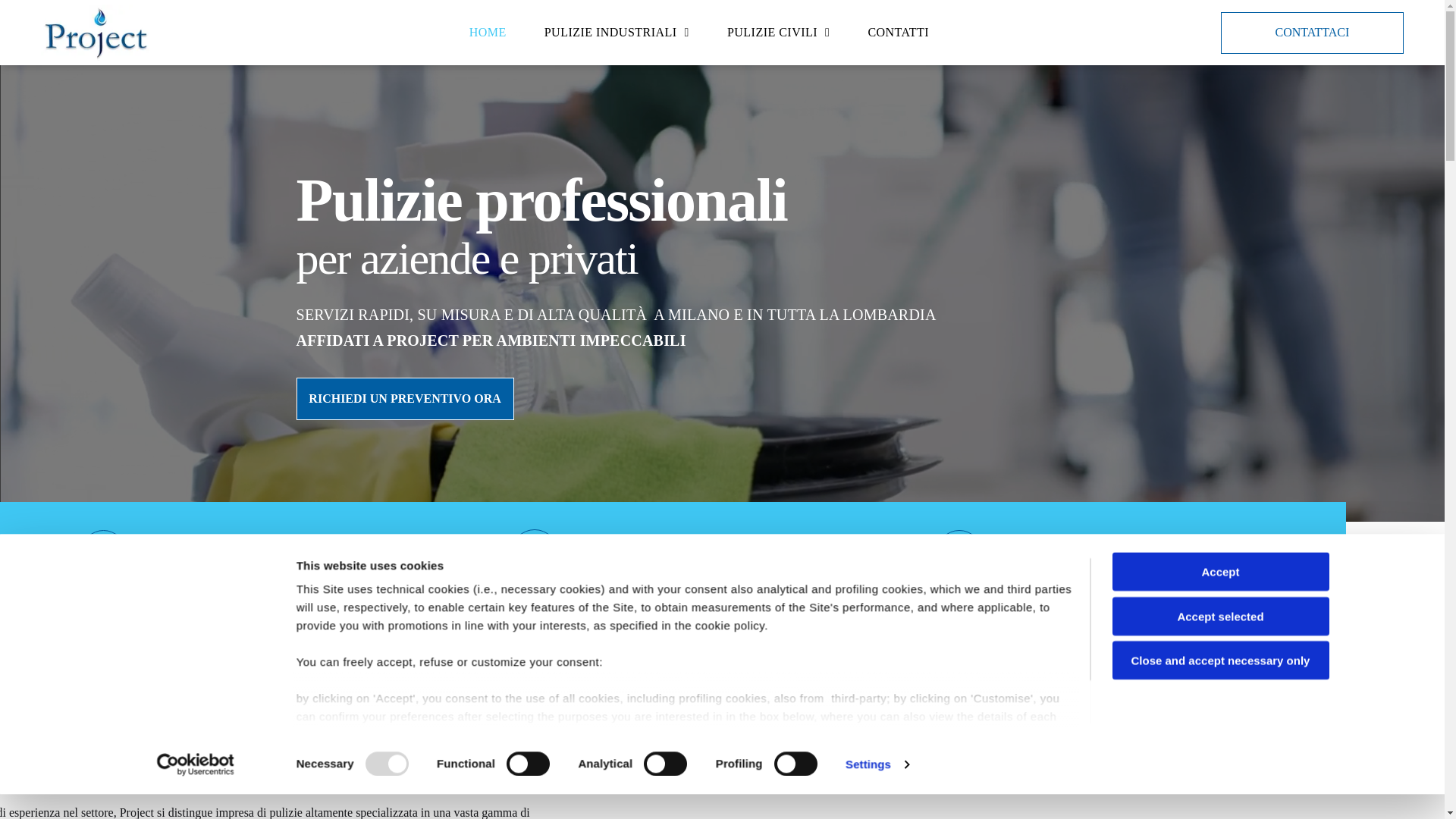 website screenshot of https://projectsrl2020.eu/
