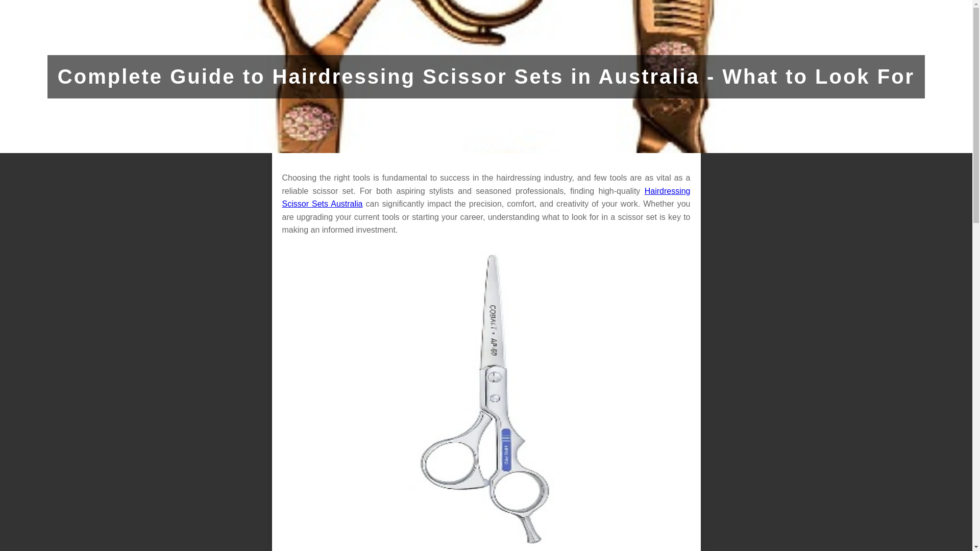 website screenshot of https://japanscissorsaustralia.pages.dev/