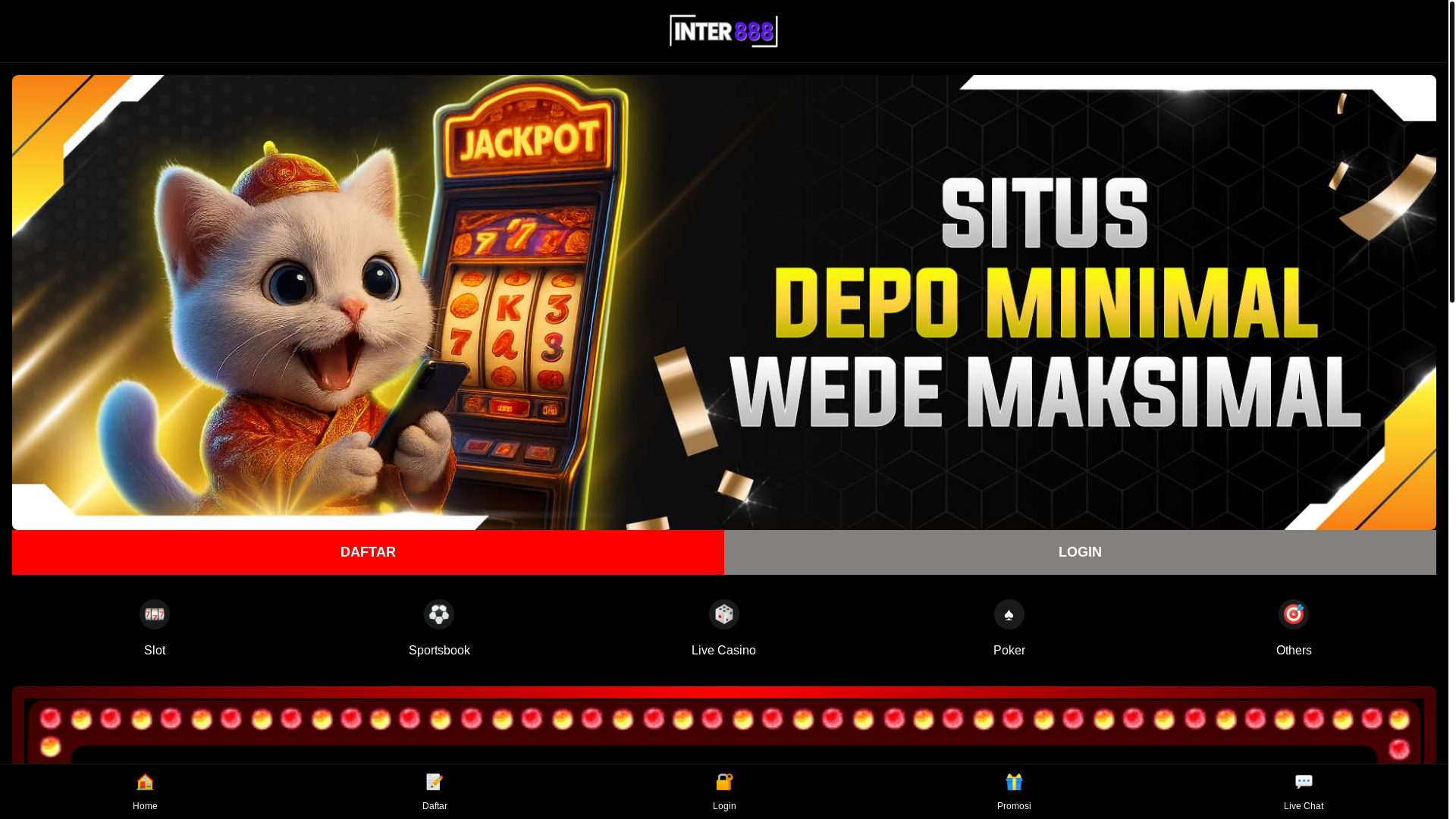 website screenshot of https://inter888link.com/
