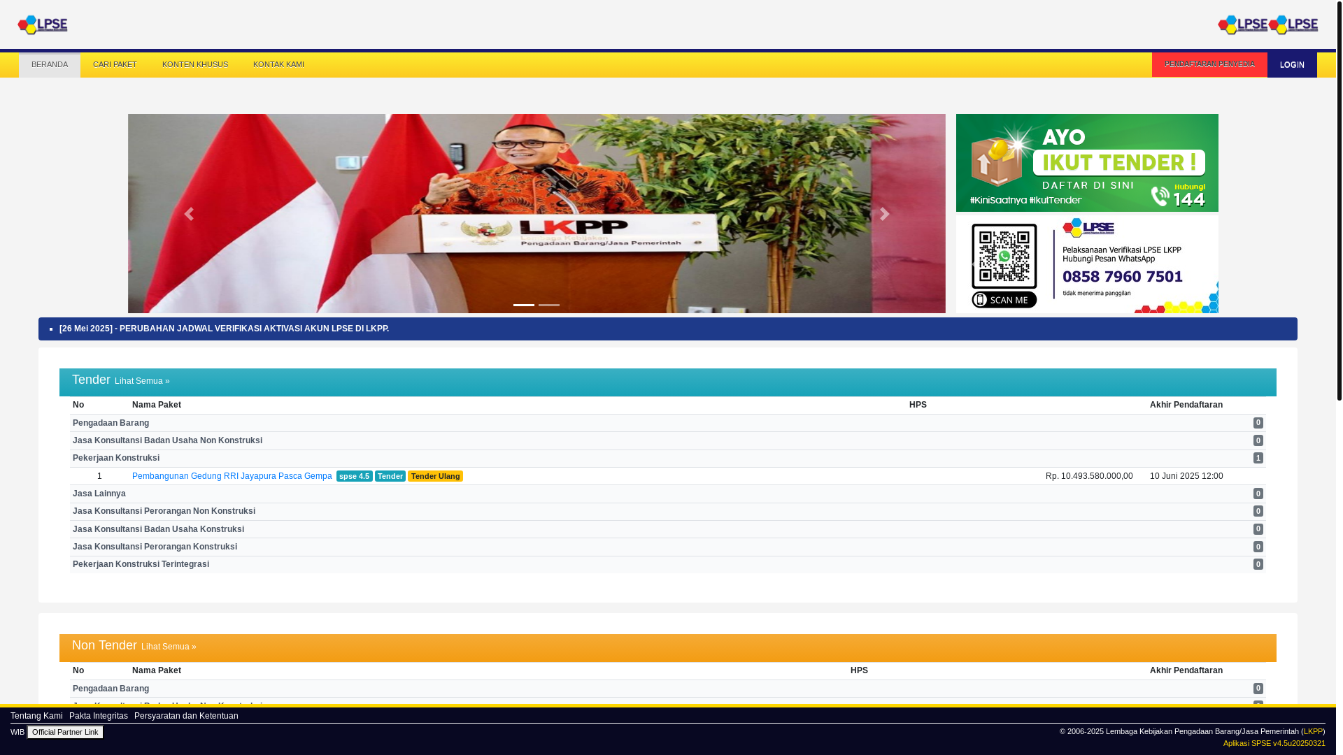 website screenshot of https://lpsesulawesiselatan.id/
