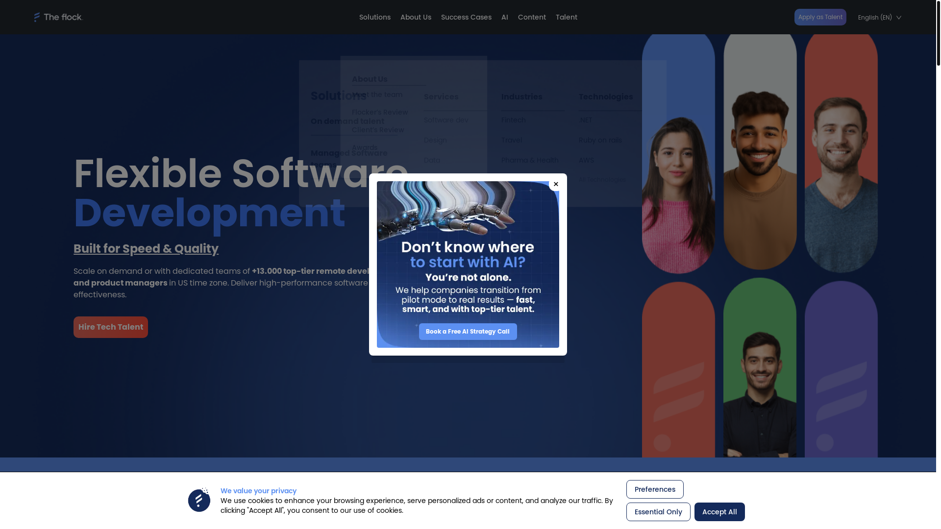 website screenshot of https://remotehub.one/