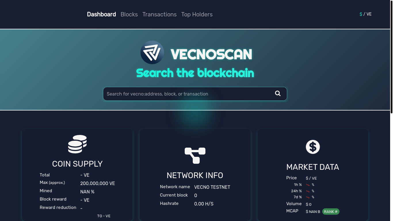 website screenshot of https://vecnoscan.pages.dev/