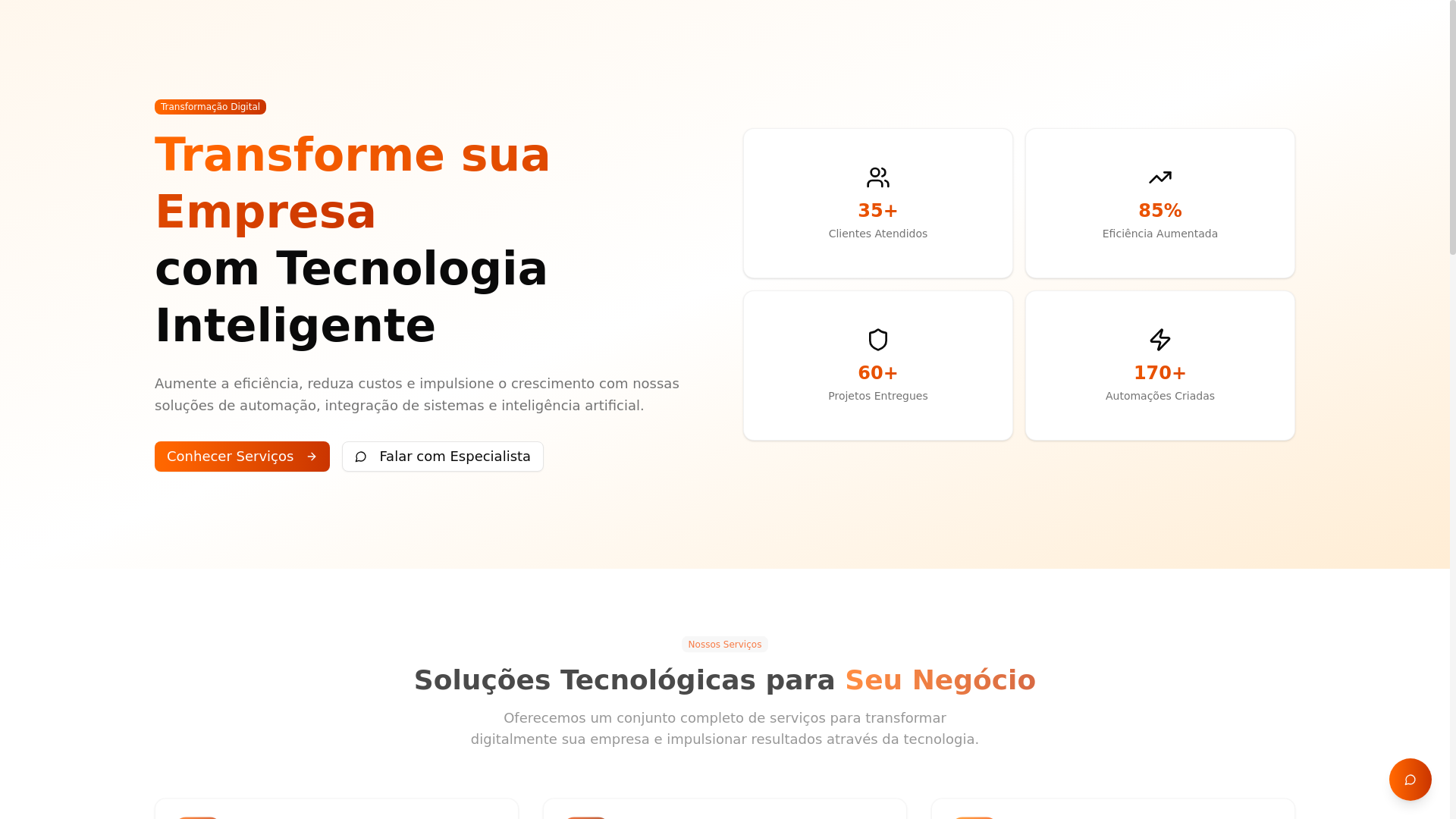 website screenshot of https://somoscortex.online/