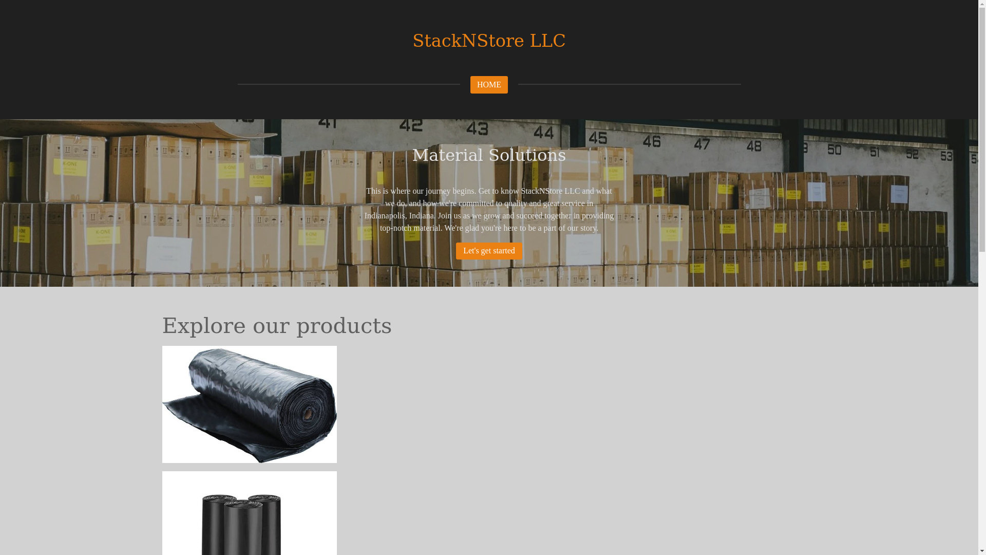 website screenshot of https://stacknstorellc.com/