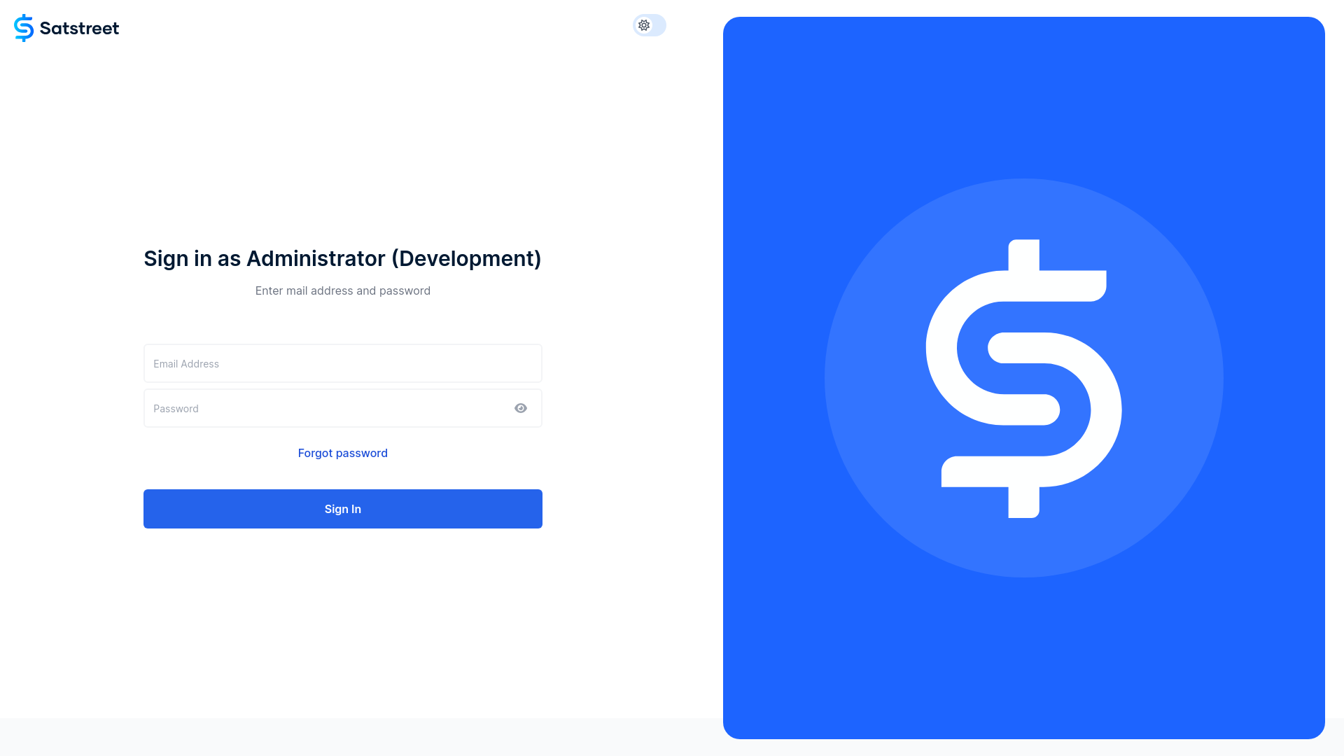 website screenshot of https://frontend-admin-dev.pages.dev/