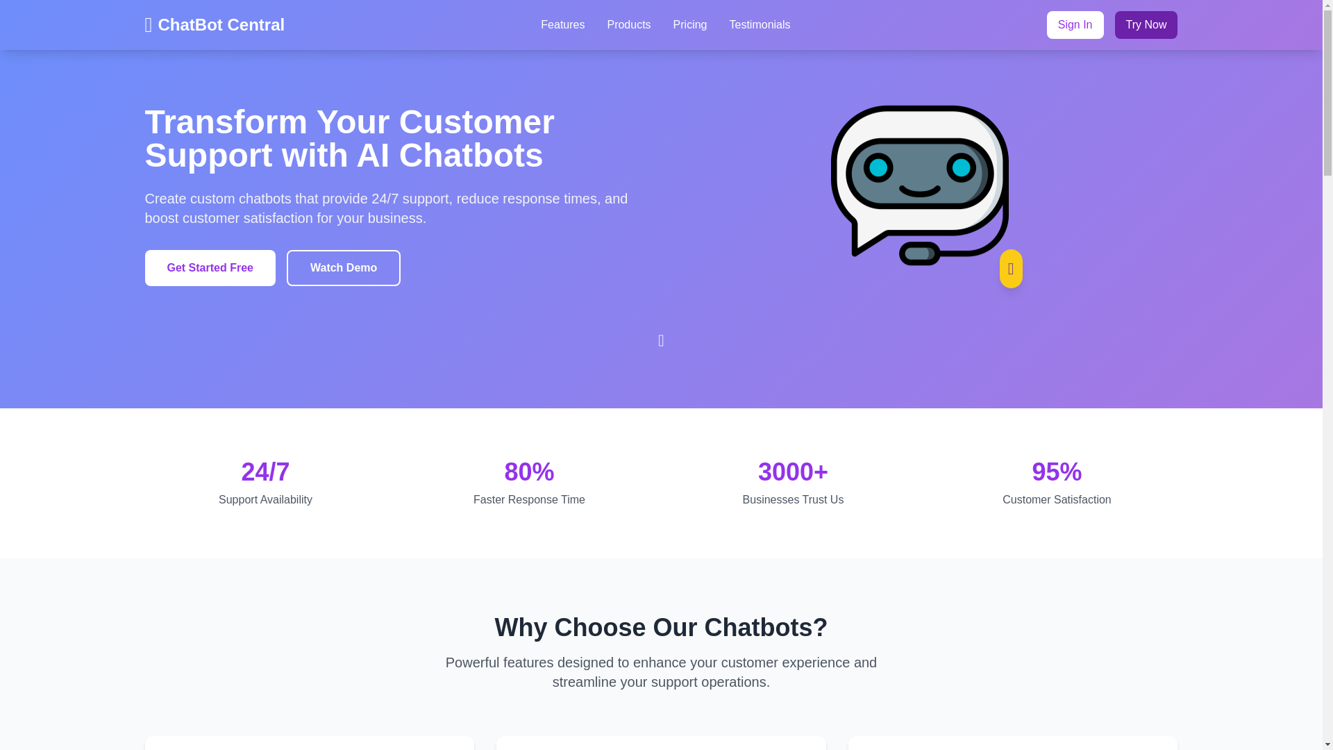website screenshot of https://llmchatbot.pages.dev/
